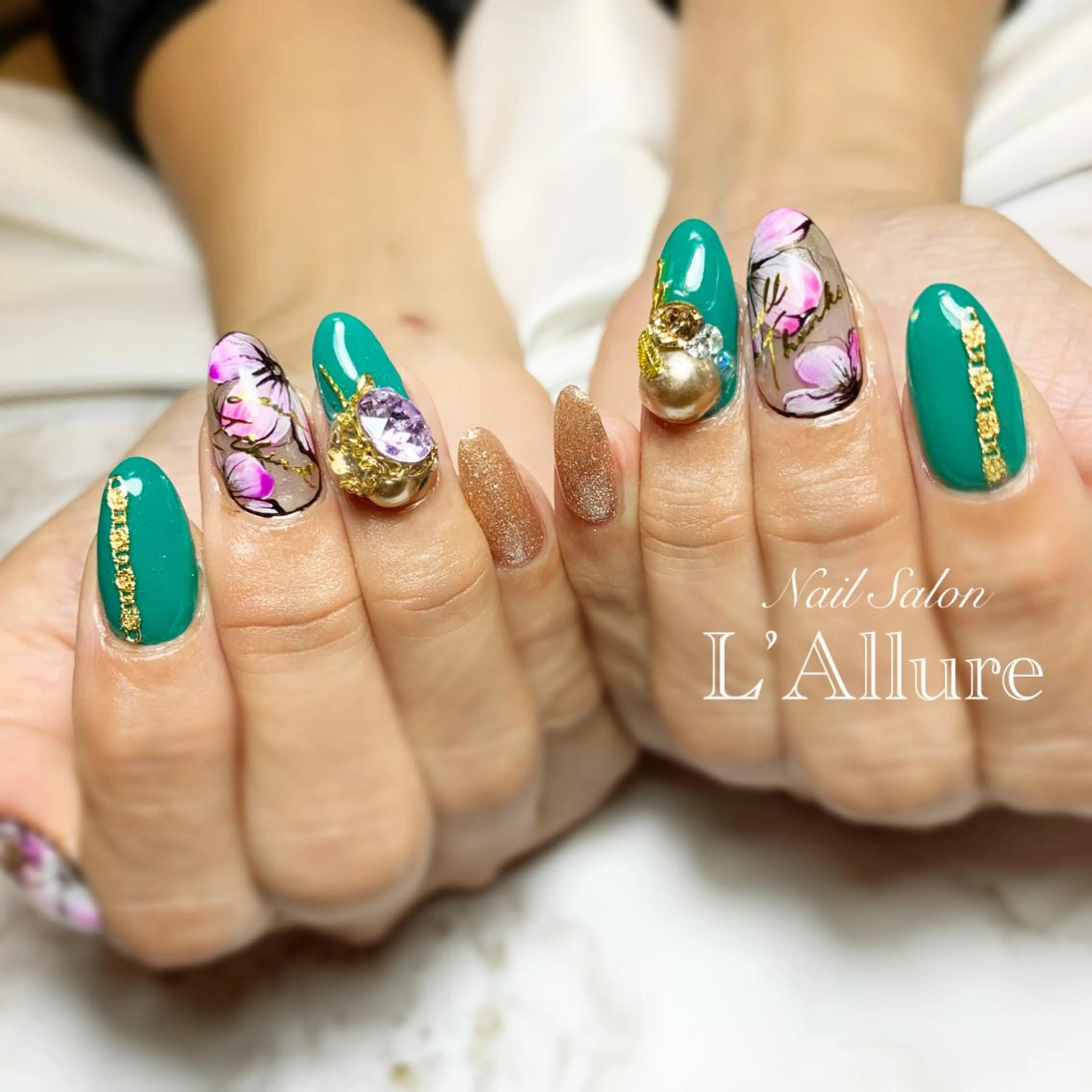 ネイル ハンドネイル Nail Salon L’Allureのネイルデザイン