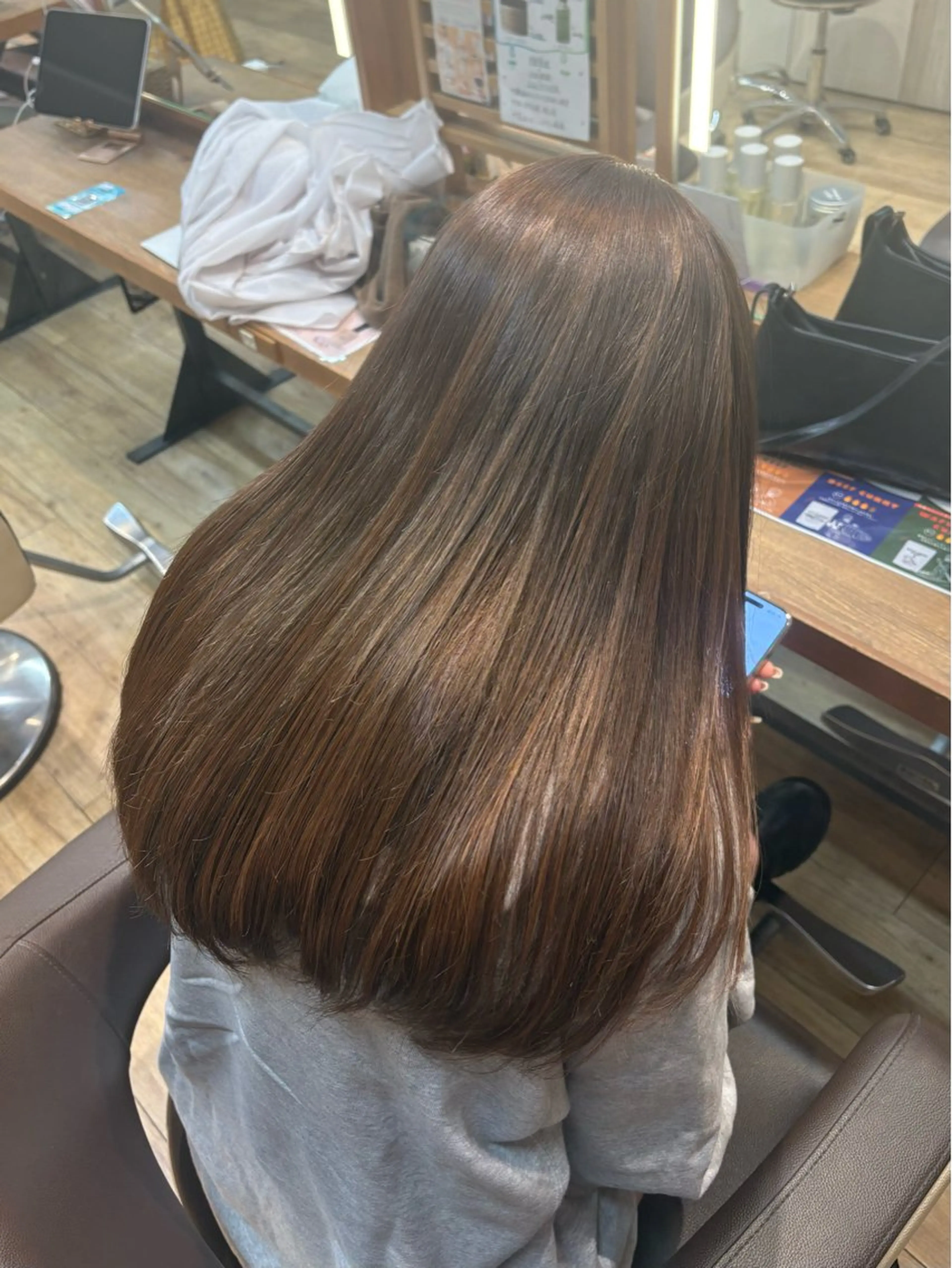 ロング エクステ 透明感カラー 🧚‍♂️さえのヘアスタイル