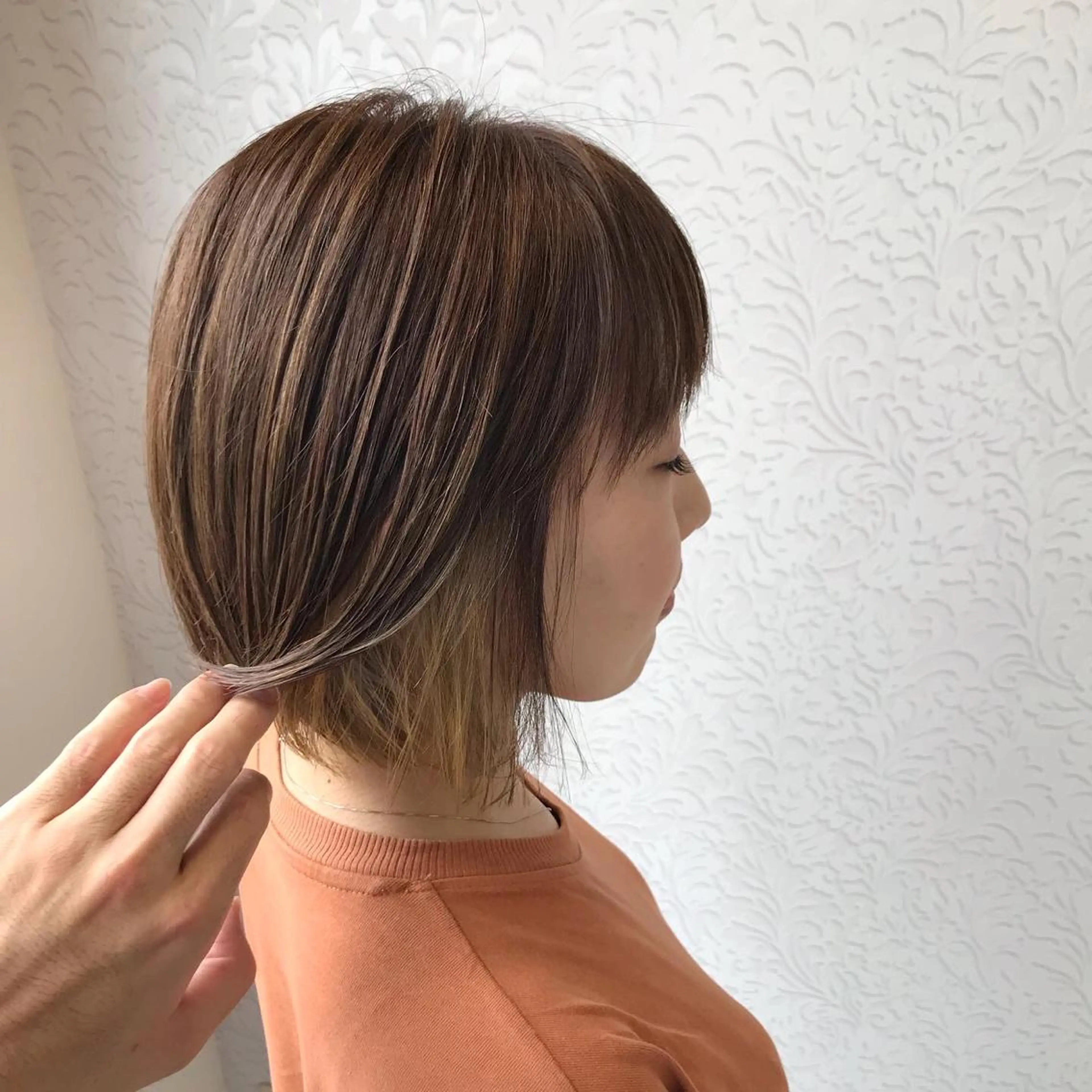 ミディアム ジャスミン　PETZ所属・ショート＆ボブ ヒロシのヘアスタイル
