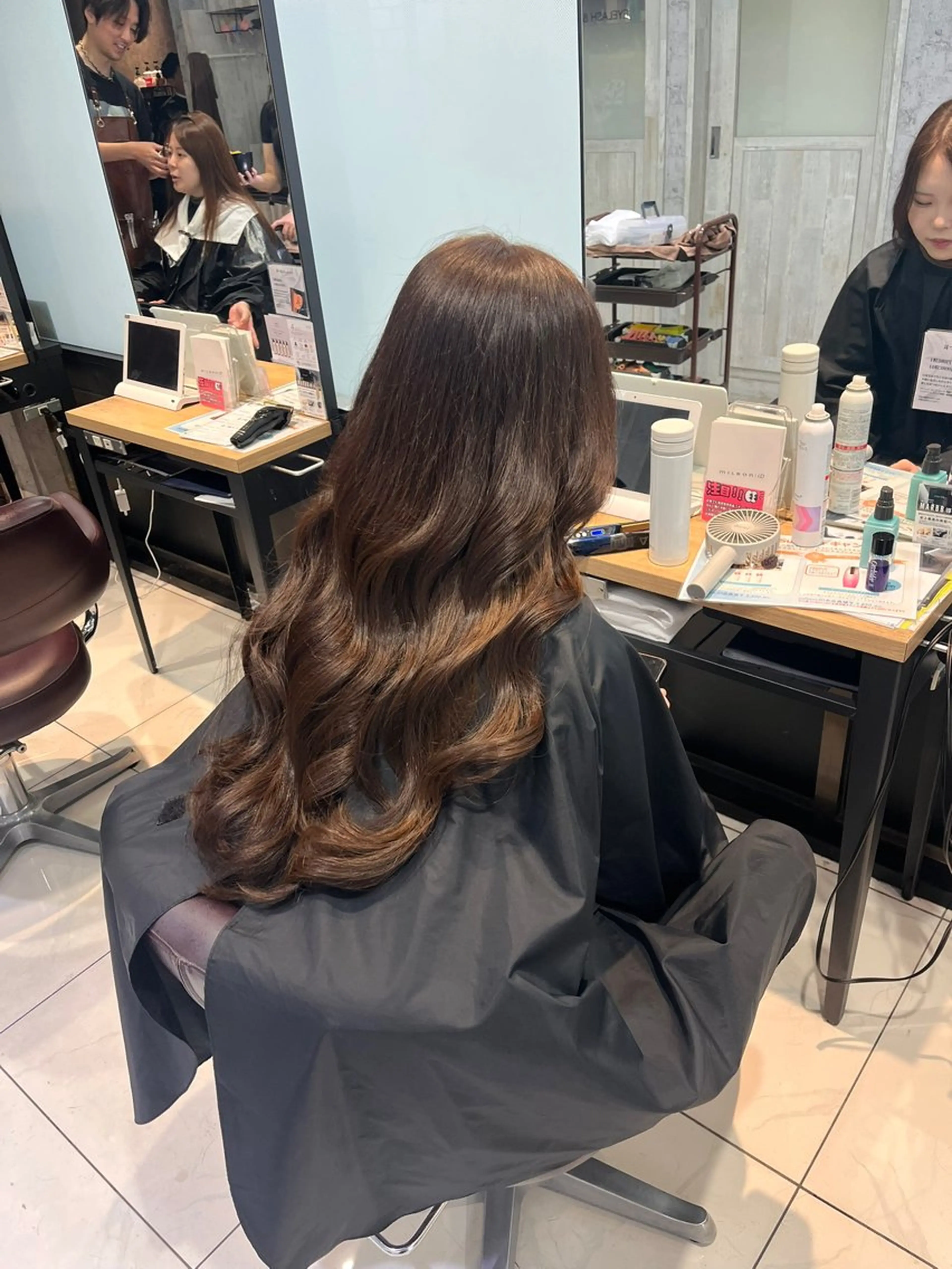 ロング カラー ヘアカラー 🩰モテ艶girly ヘア🪽彩香‎🪡⟡のヘアスタイル