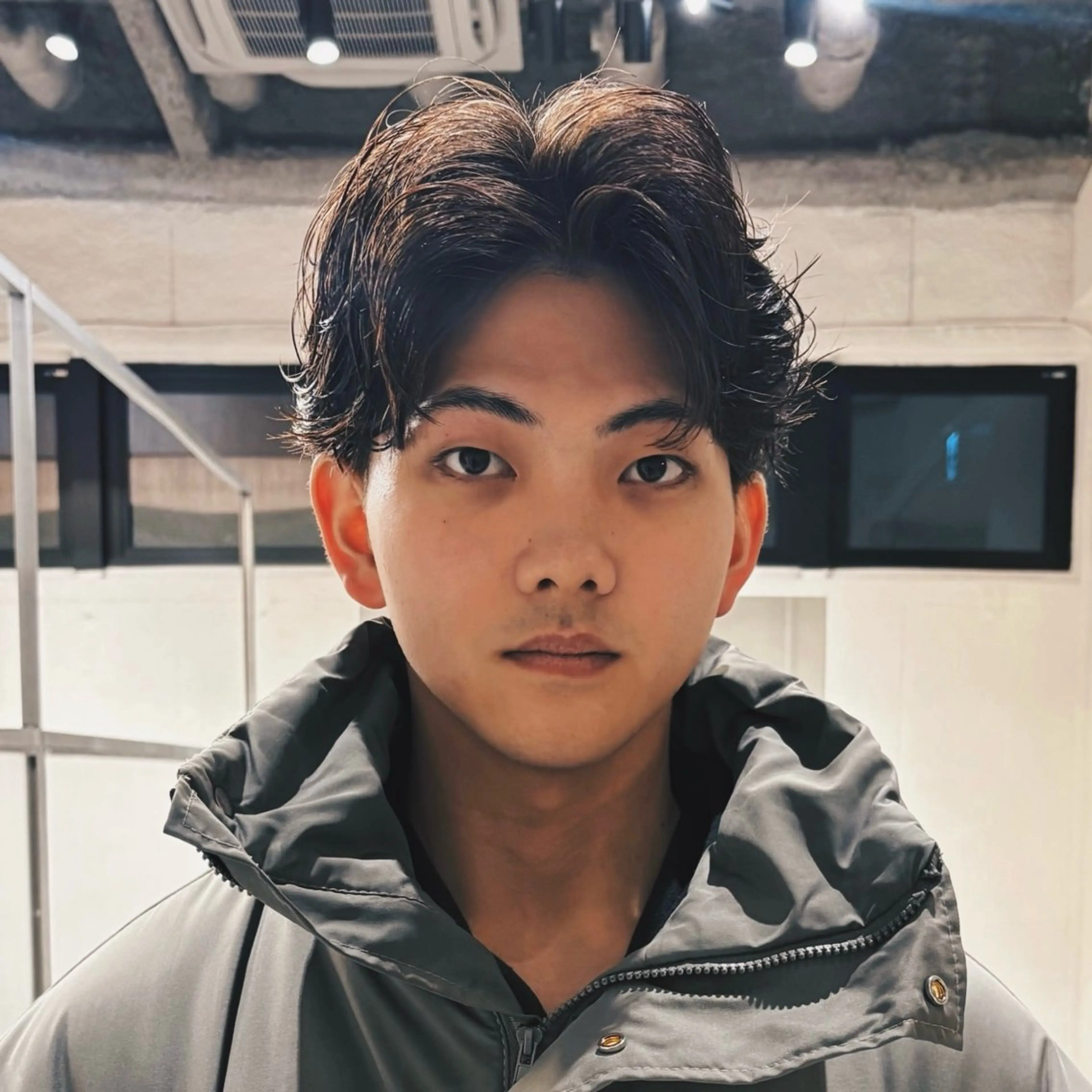 ショート パーマ メンズ メンズパーマ カット パーマ メンズ特化美容師 サノヤマトのヘアスタイル