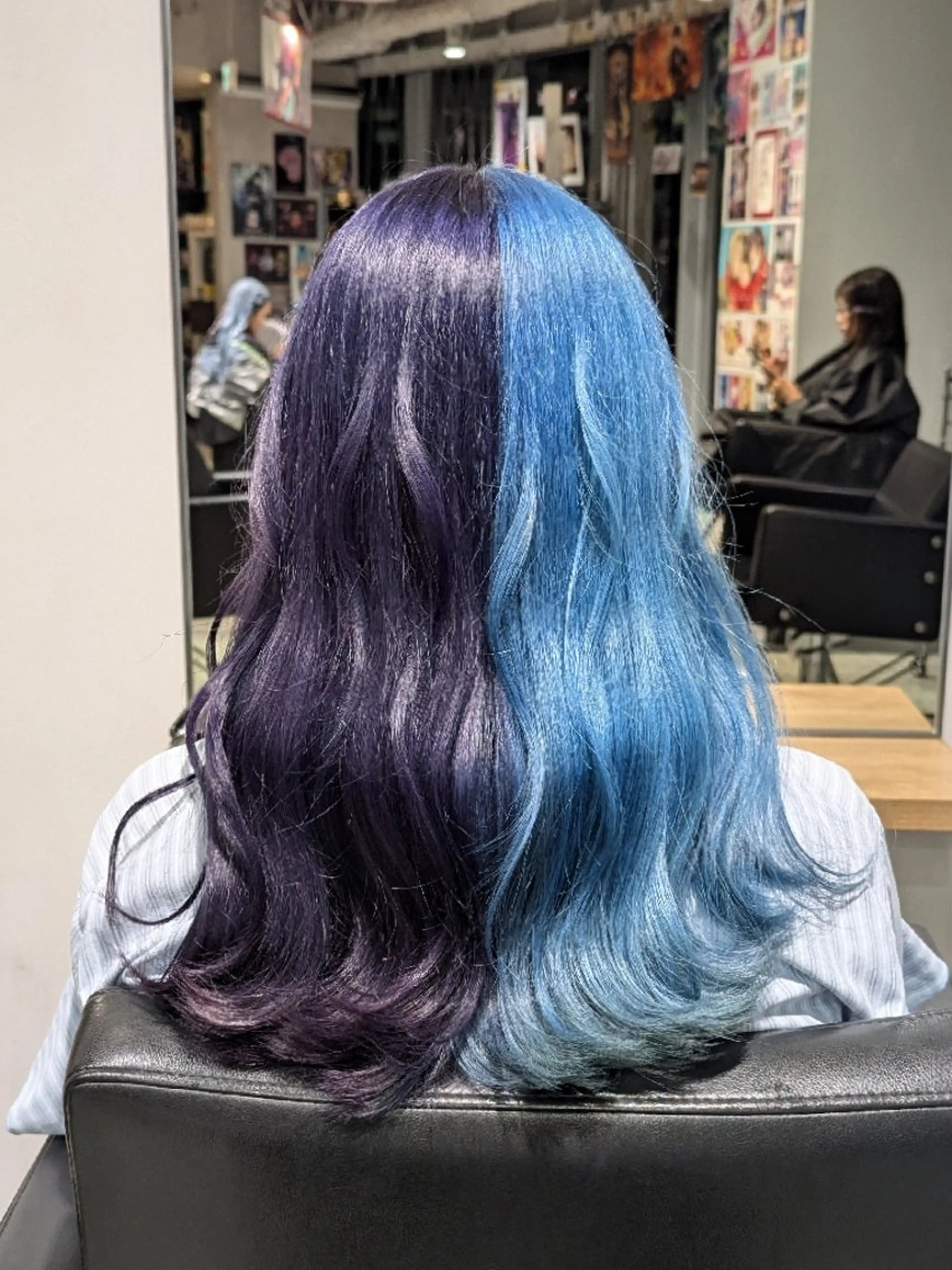 推しカラー🦉にじさ んじカラー🌈🕒✨のヘアスタイル