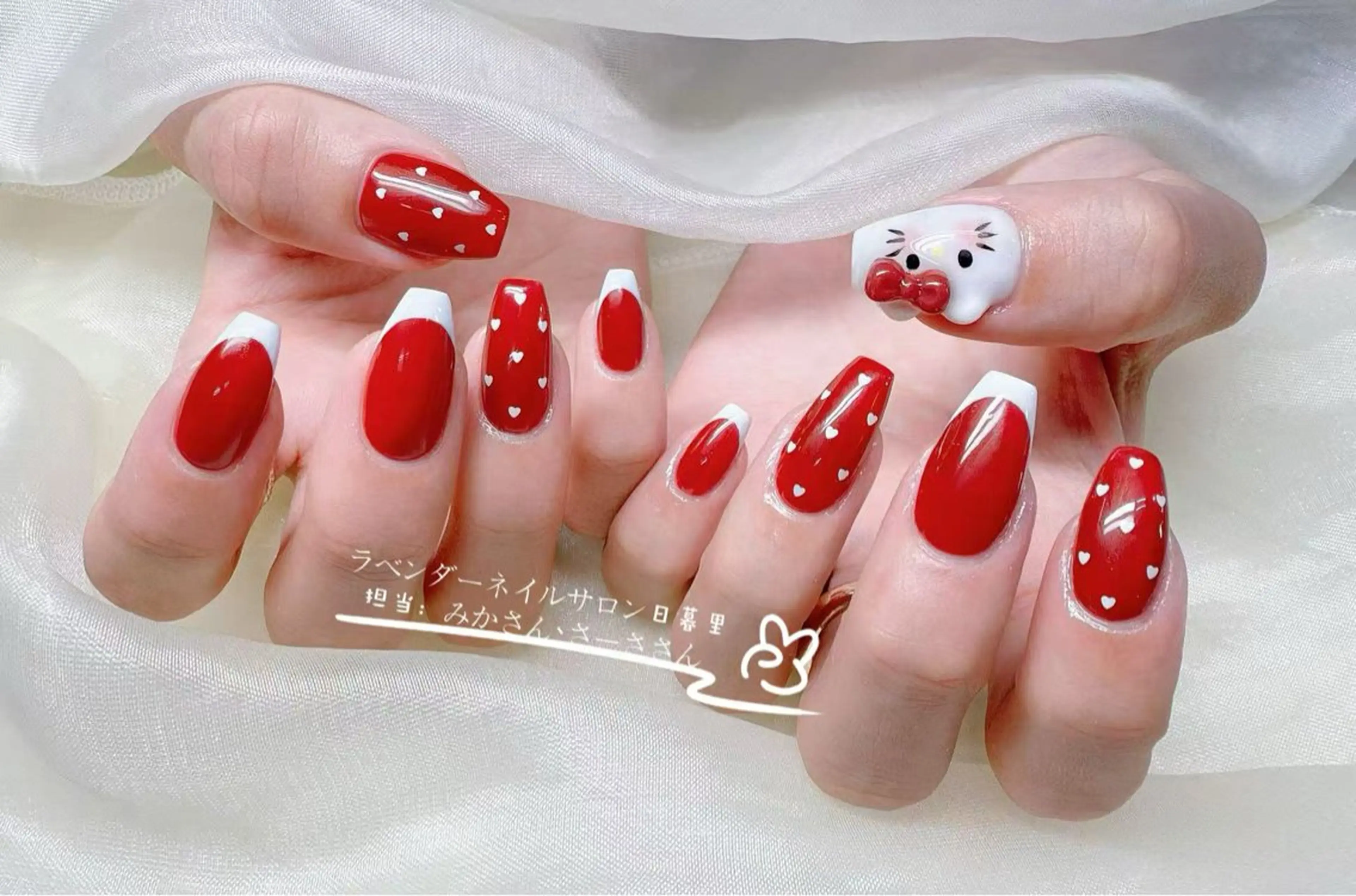 ネイル ラベンダー💖日暮里 ルル💖ネイルのネイルデザイン