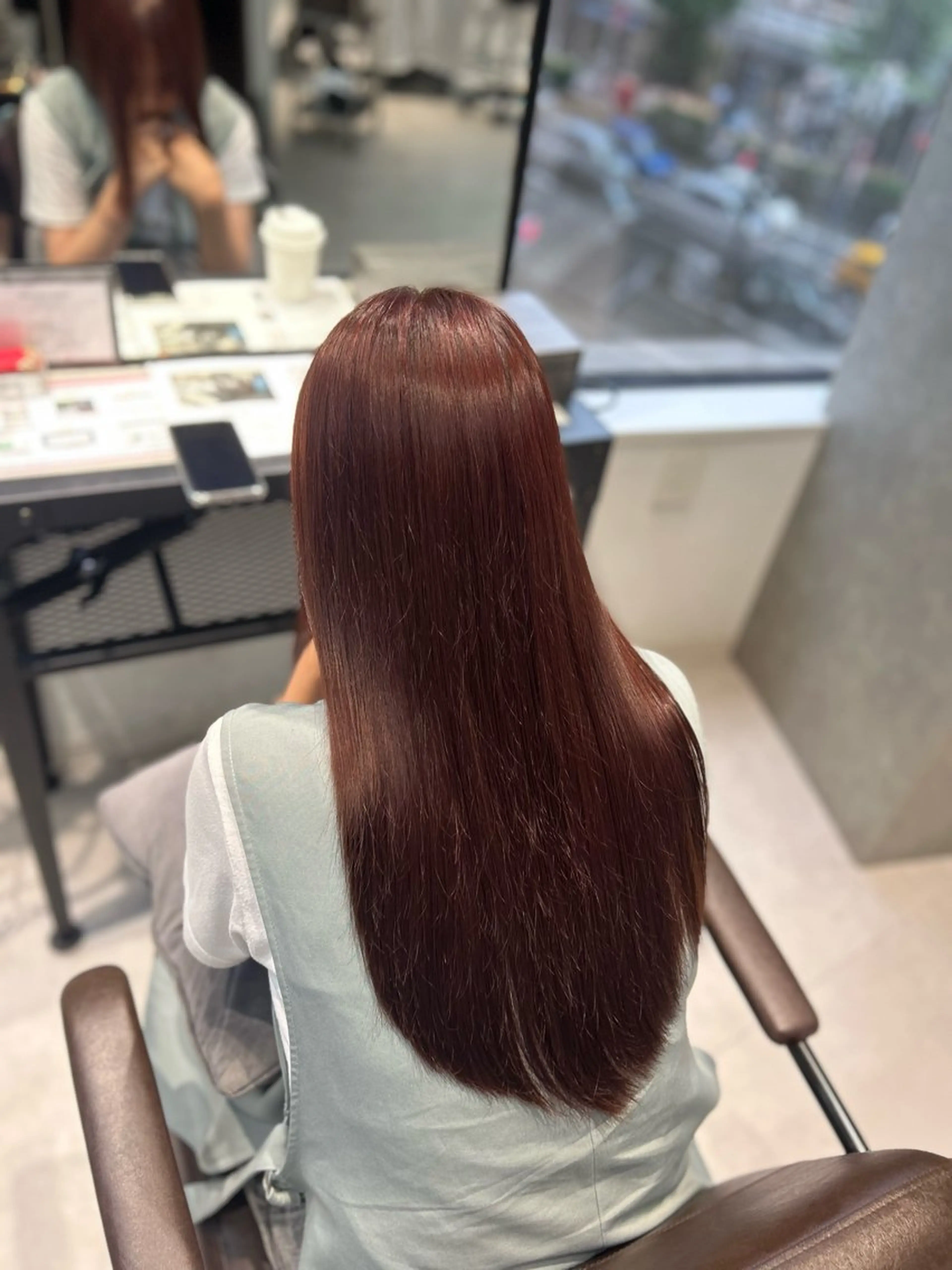 ロング カラー 梅田／髪質改善カラー caho💙のヘアスタイル