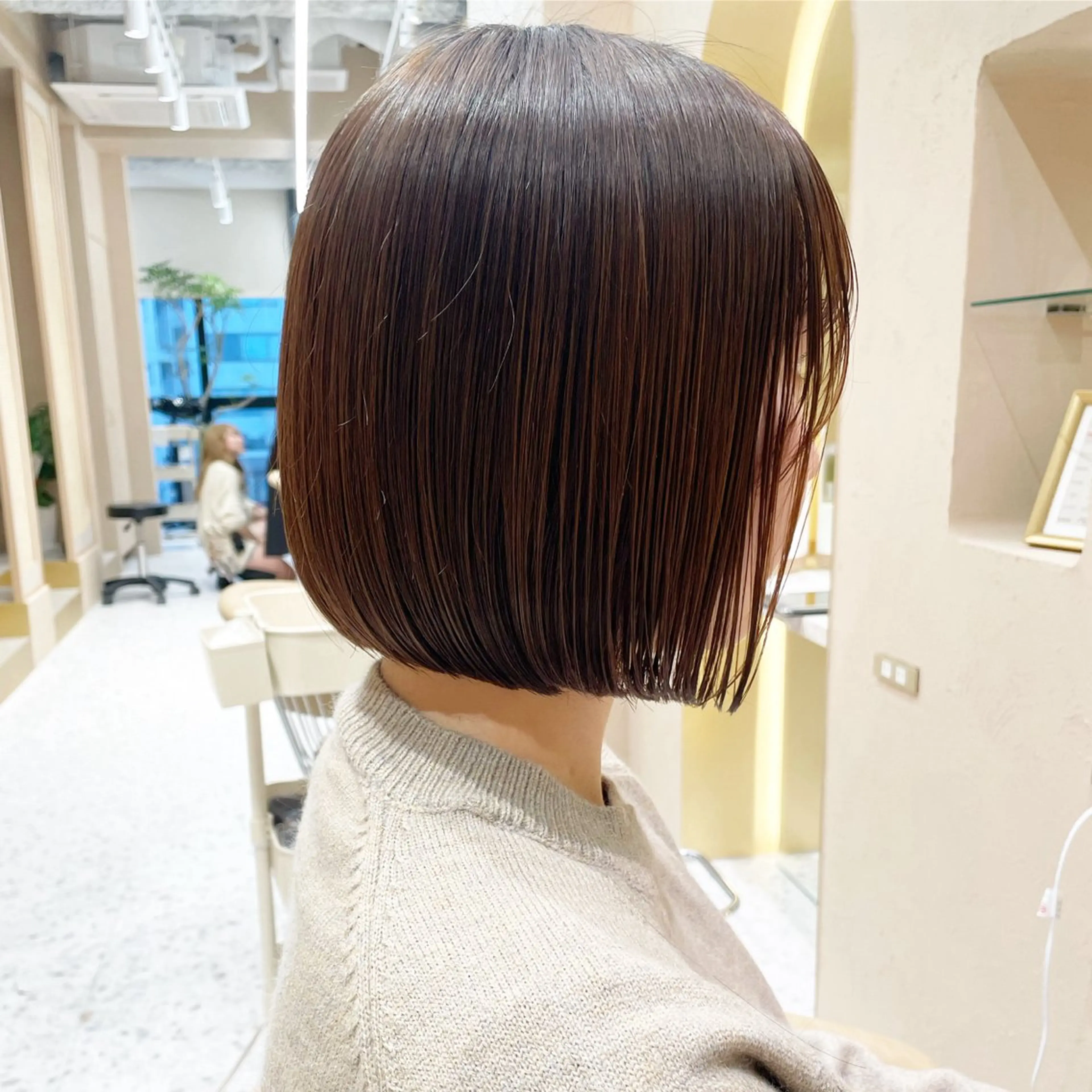 ショート カラー カット ヘアカラー トリートメント 韓国ヘア/髪質改善 /Harunaのヘアスタイル