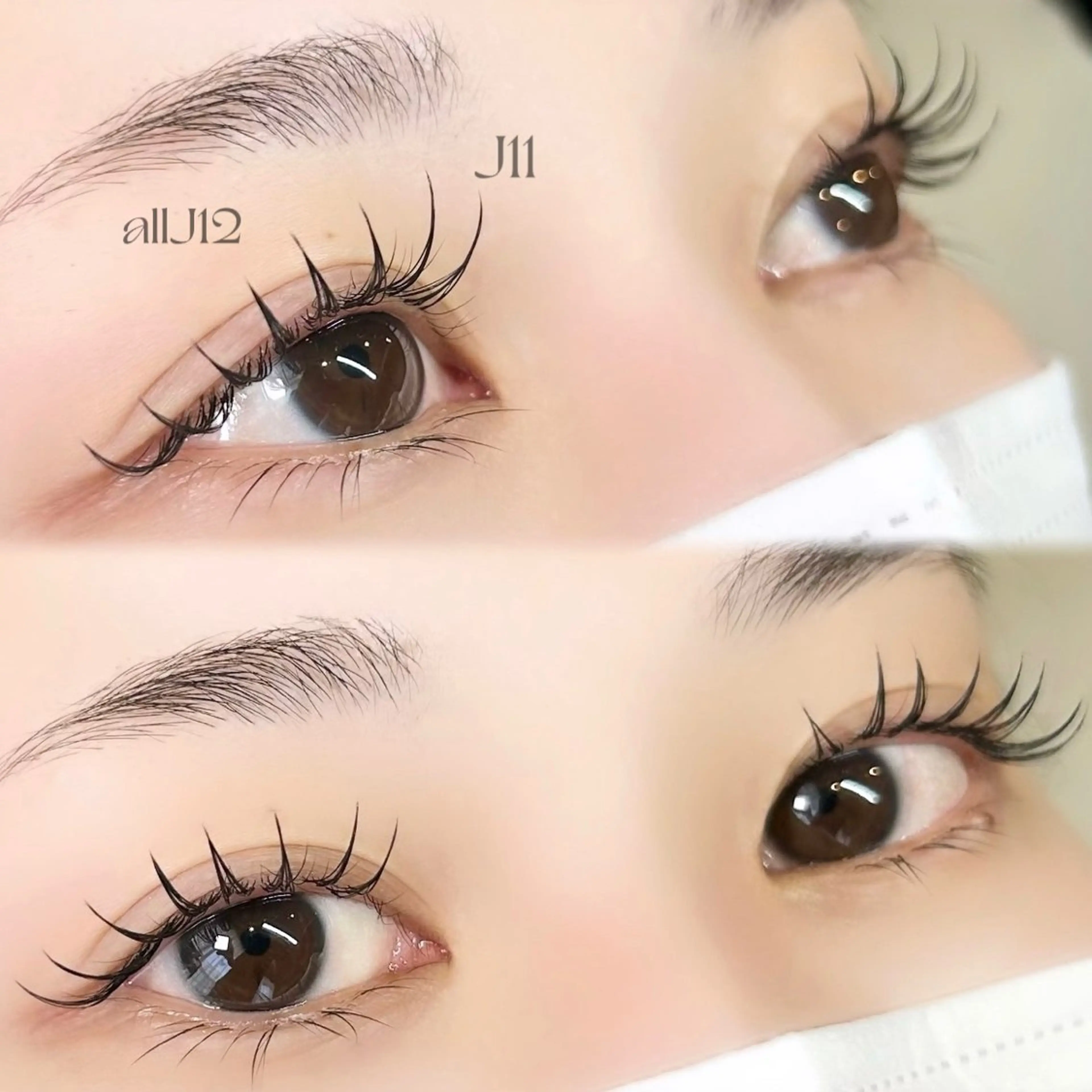 マツエク・マツパ Nixie MOMOKOのマツエク・マツパデザイン