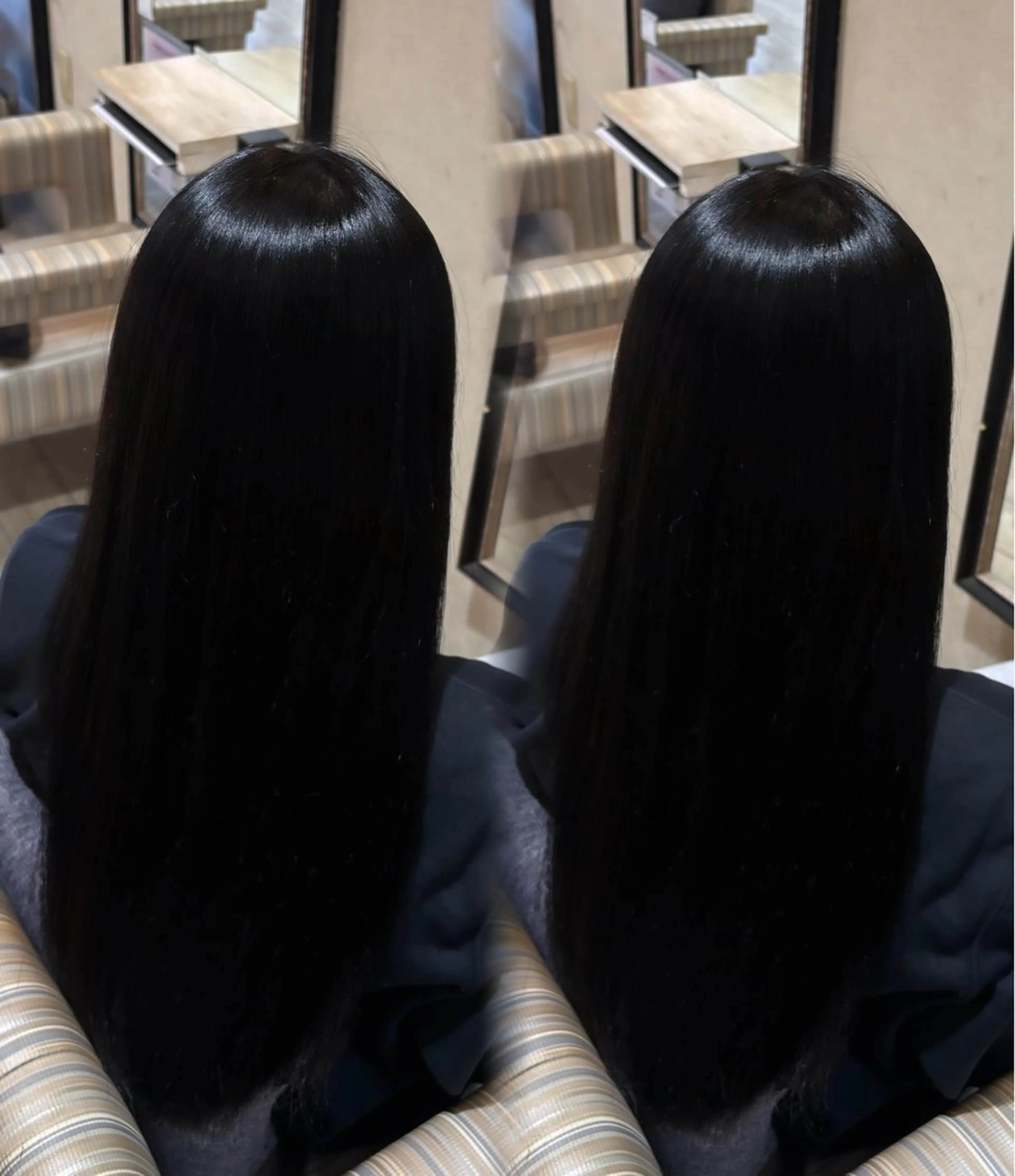 ‼️学生・就活生必見‼️黒染め暗染めカラー【シャンプーブロー込】の写真