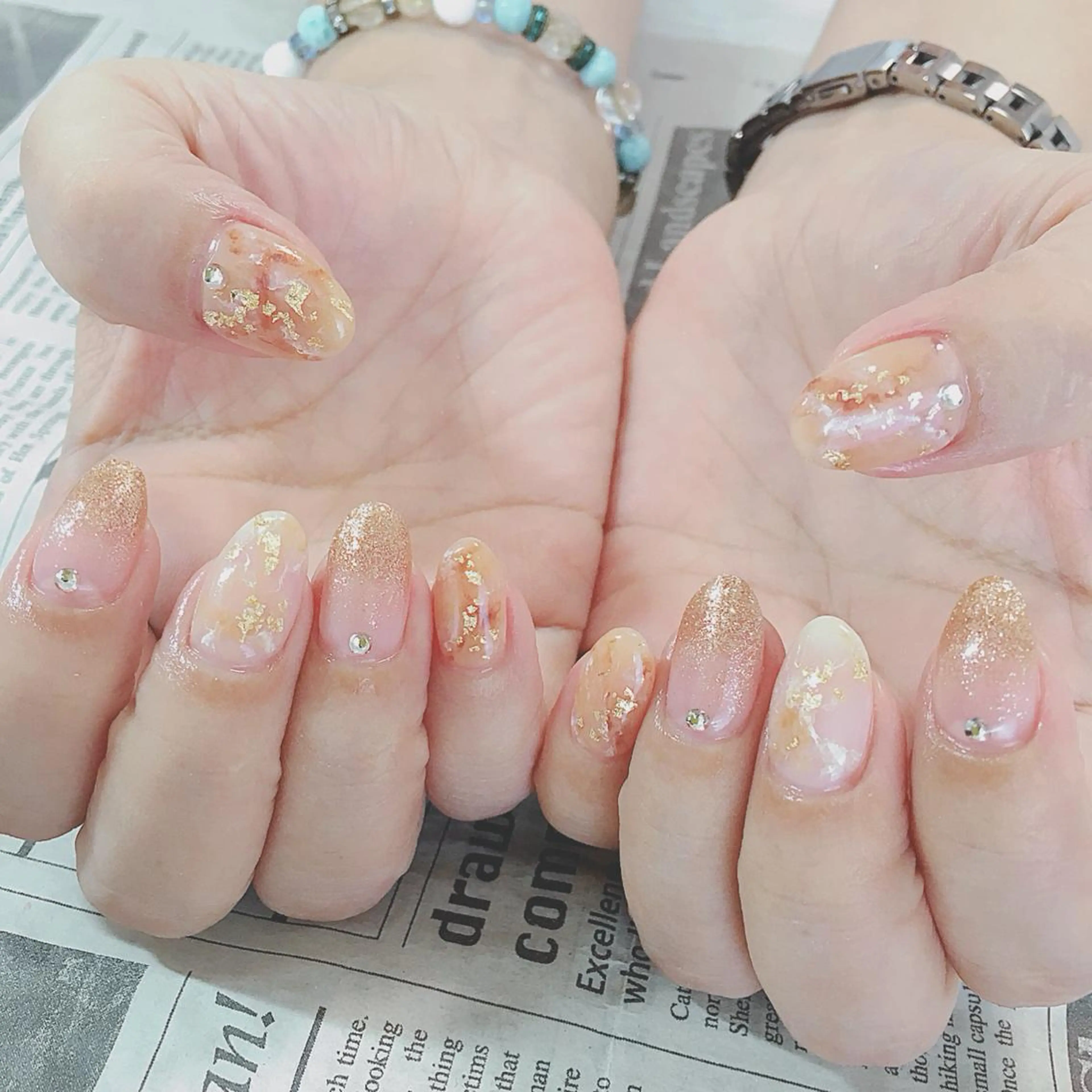 ネイル ハンドネイル ハンドケア 森山 舞のネイルデザイン