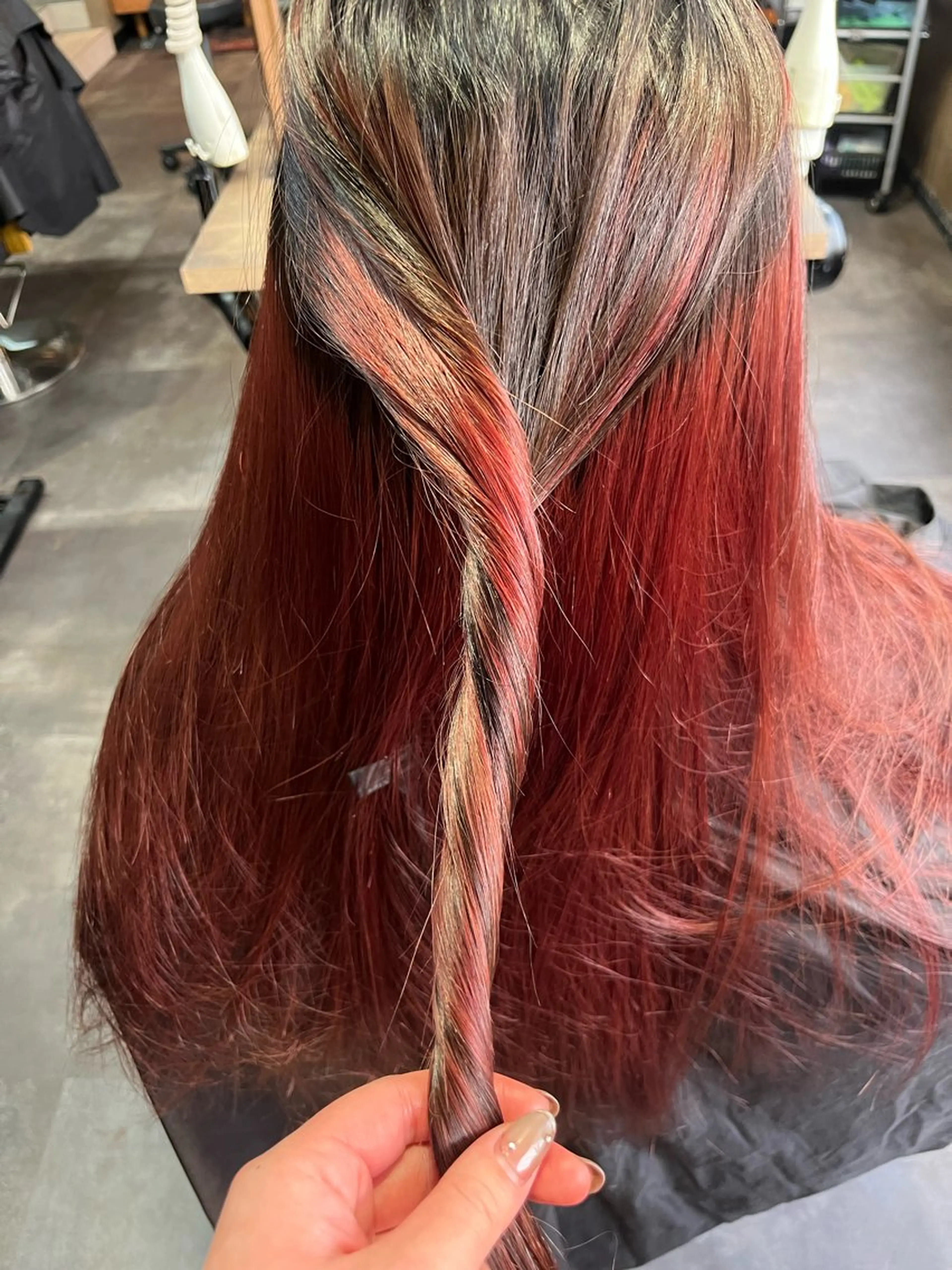 ロング ヘアカラー icon.博多 syokoのヘアスタイル