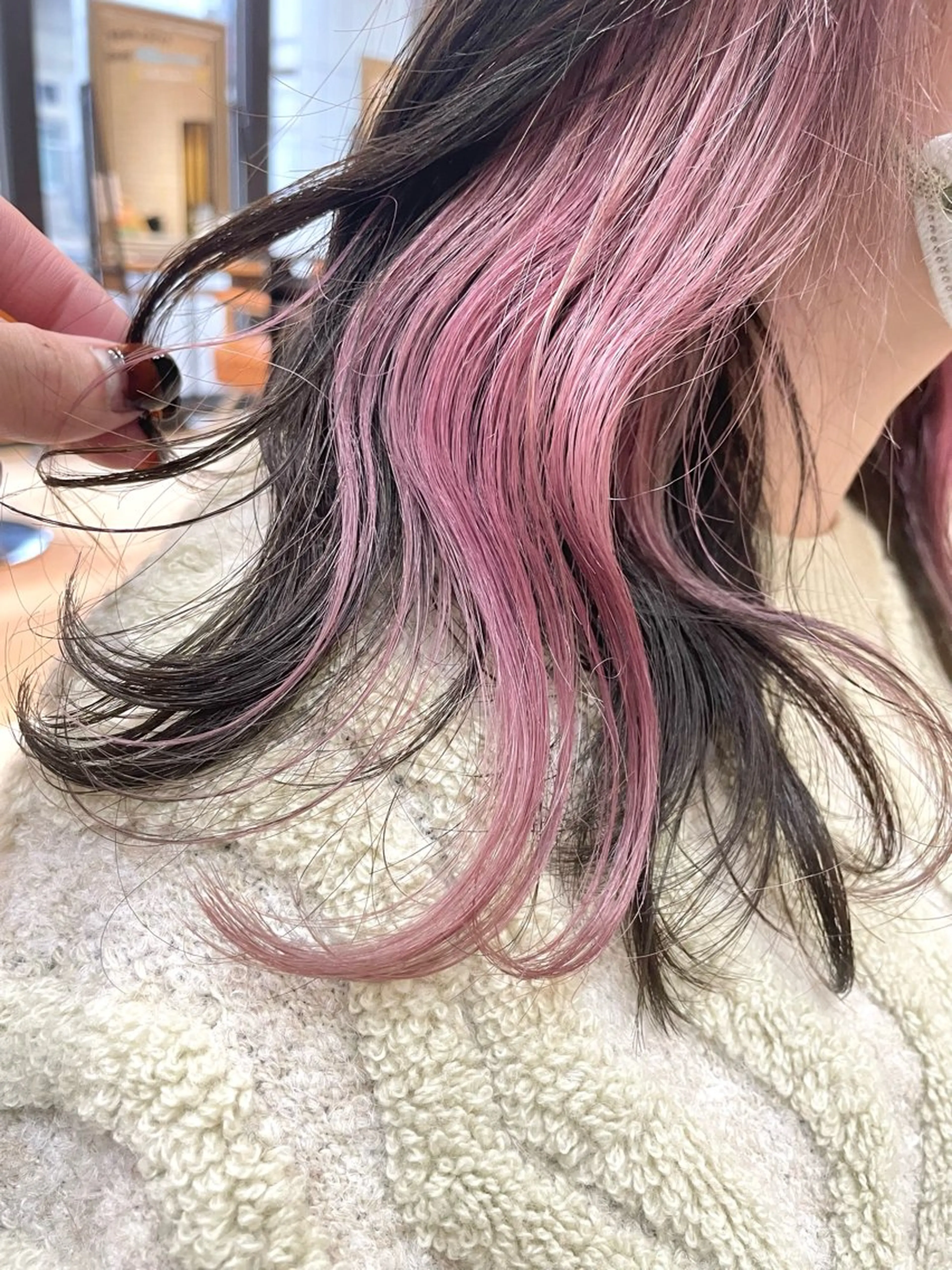 ロング 亀川蓮 Agu hairのヘアスタイル