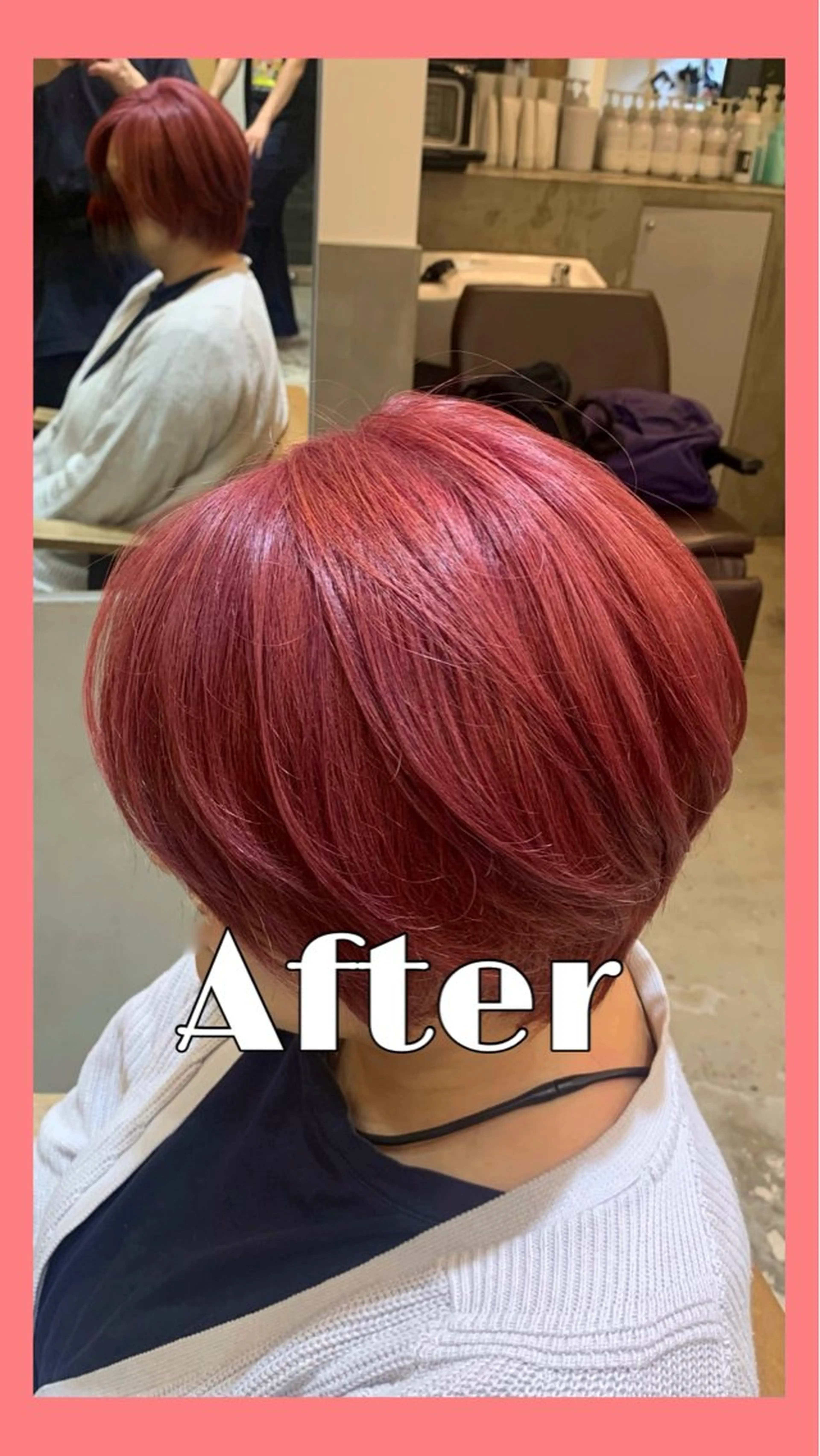 ショート カラー ✂️RIKUKI🎨 【駒込美容師🎀】のヘアスタイル