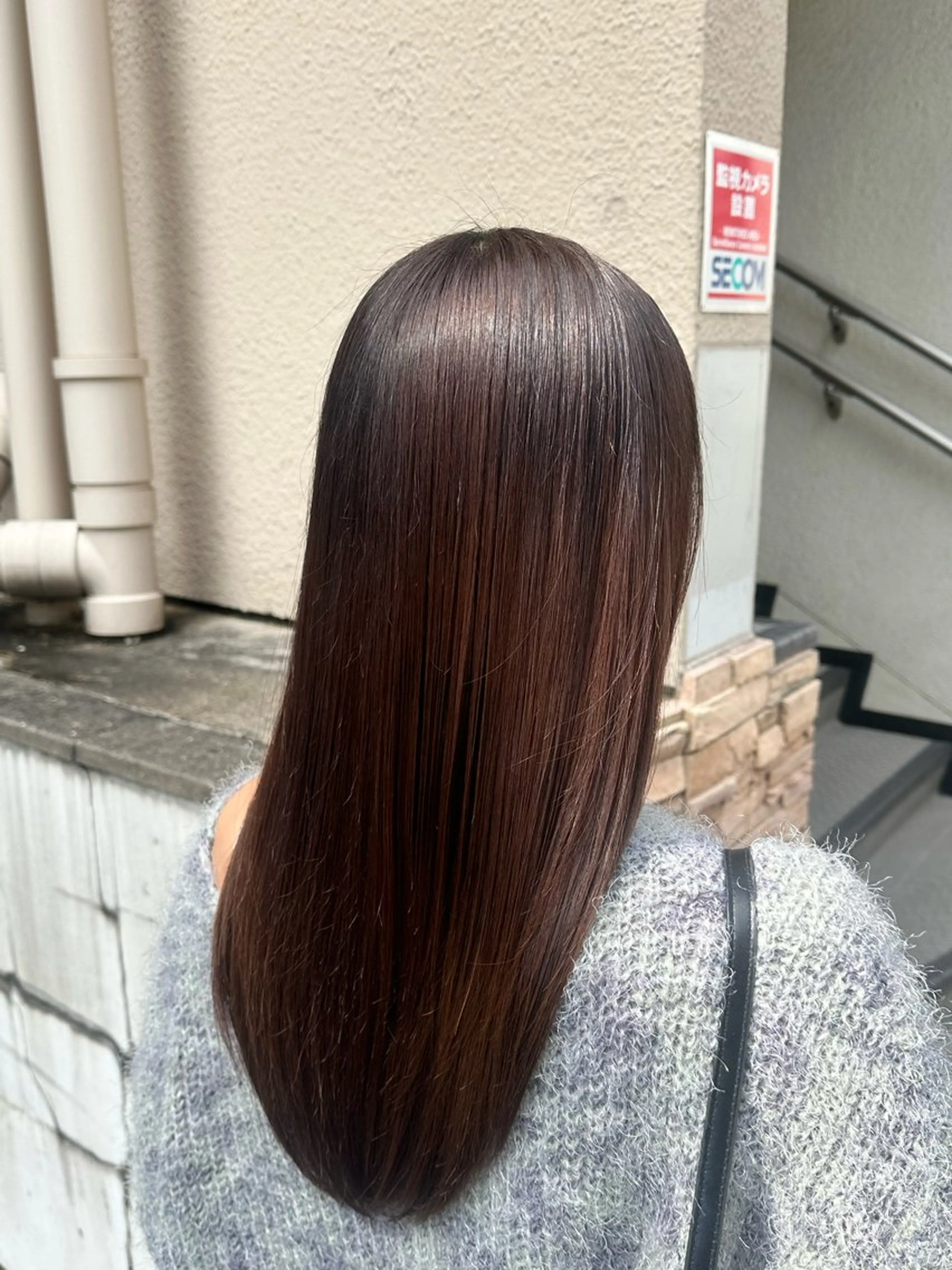 セミロング 髪質改善 fiica （フィーカ）所属・金子侑史 /縮毛矯正の人のヘアスタイル