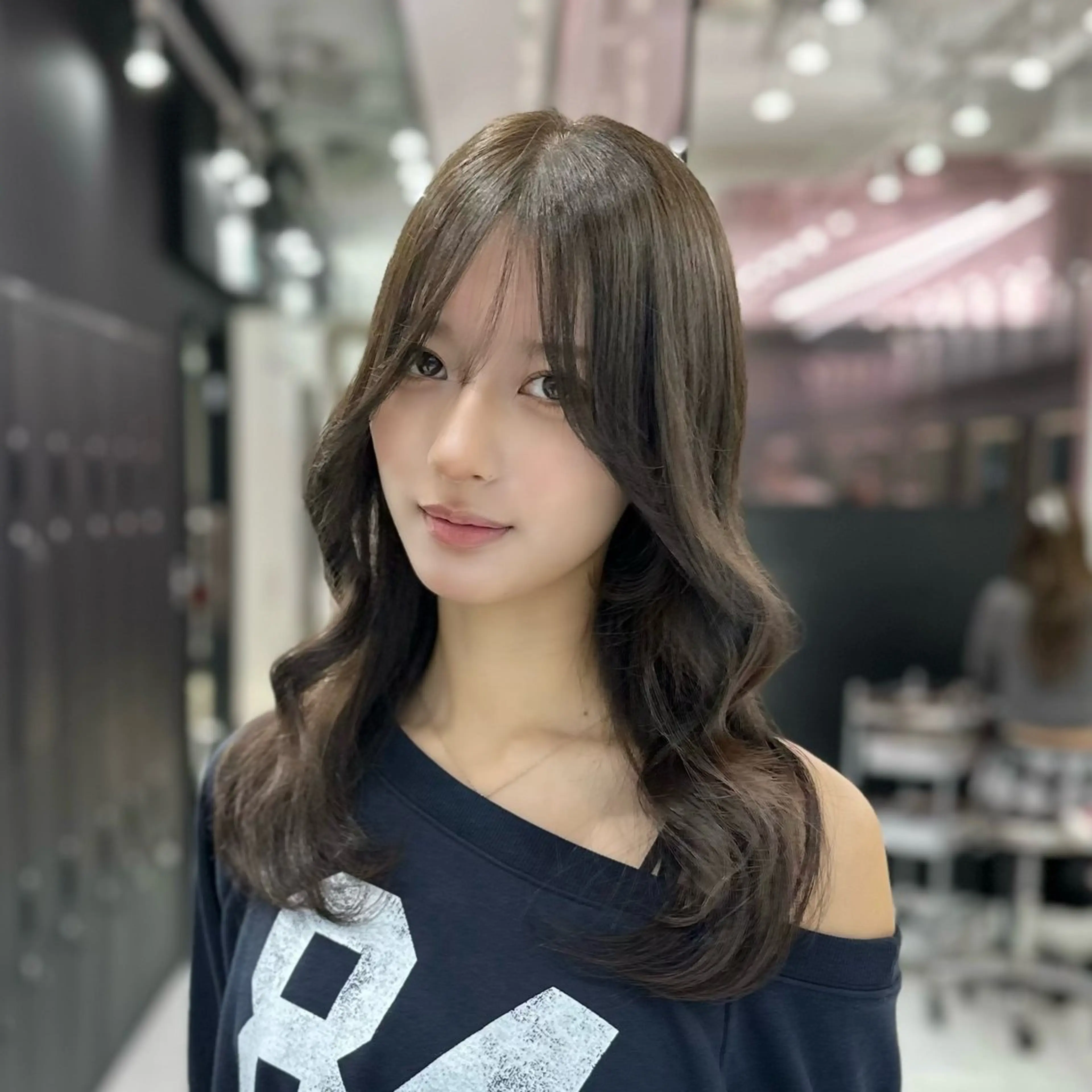 🌈 【超お得な先着3名様限定】🌈顔周りカット+艶カラー+超音波2stepTR　￥8980【レイヤー/顔周り/韓国】の写真