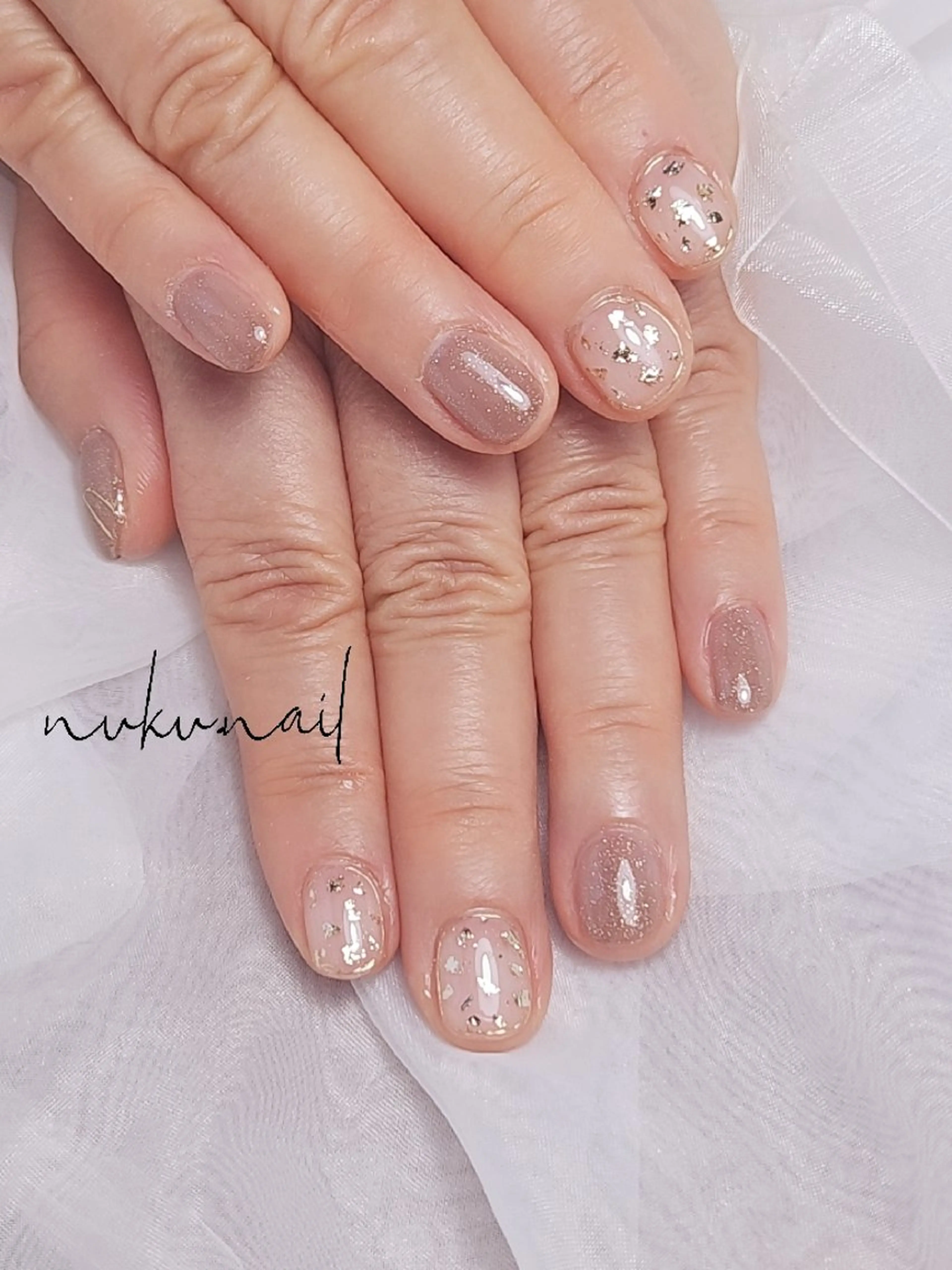 ネイル シンプルネイル nuku.nail 　namiのネイルデザイン
