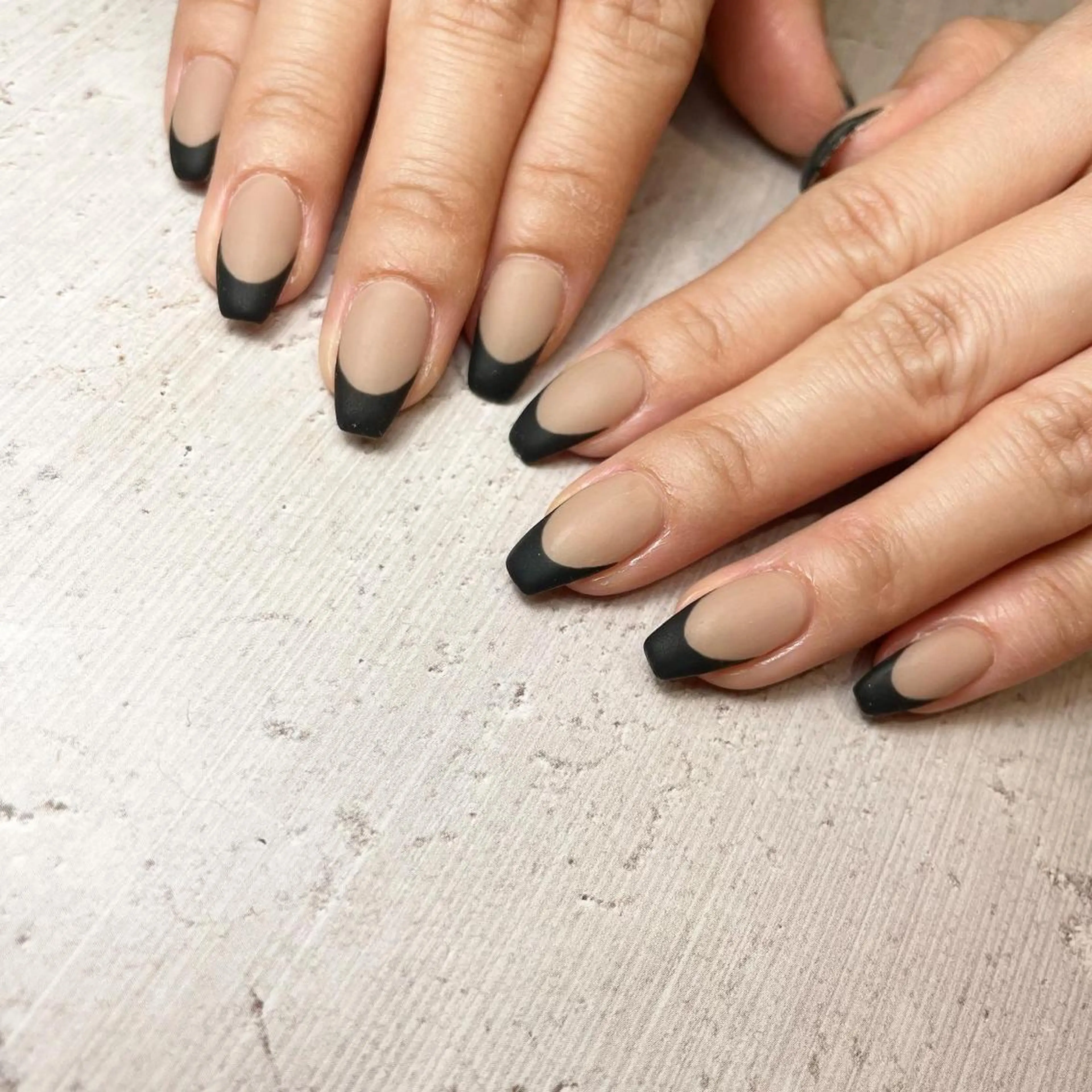 ロング ネイル フレンチネイル ハンドネイル nail&eyelash mate所属・京都/東向日/桂 ayumiのネイルデザイン