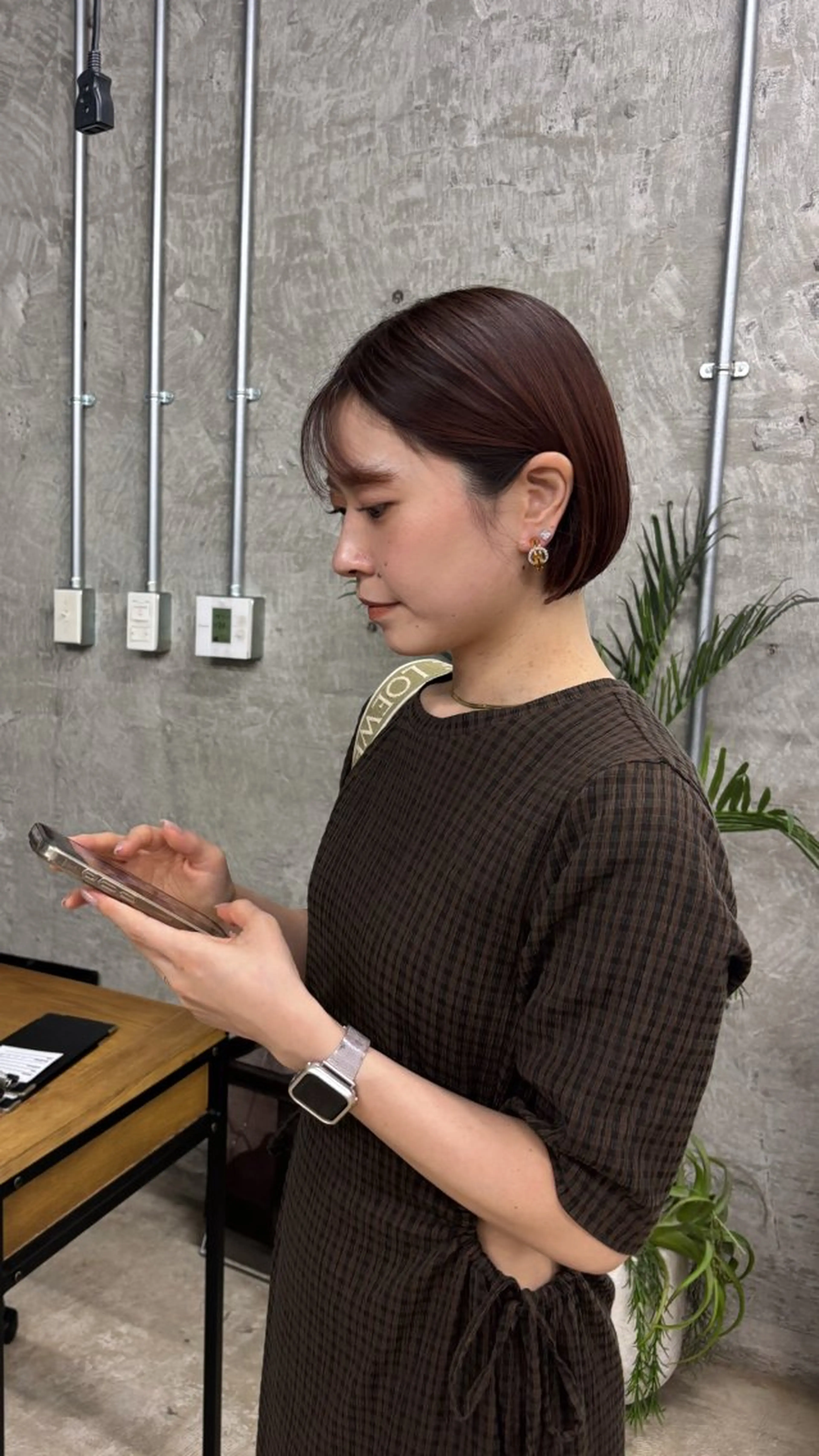 ショート Moanin'所属・さが あゆかのヘアスタイル