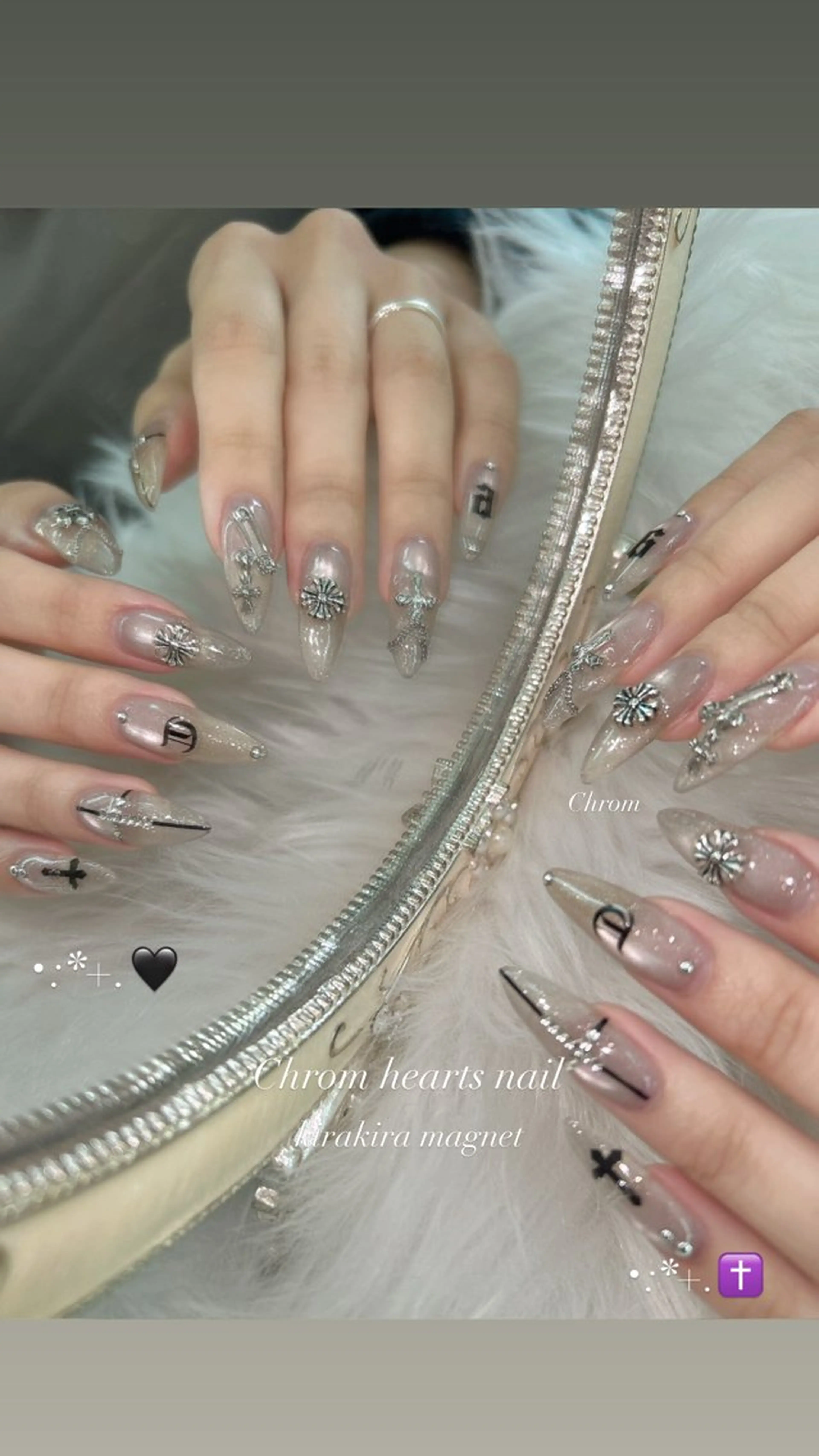 ネイル 岐阜・ワンホンネイル はんな🧡🐻‍❄️のネイルデザイン