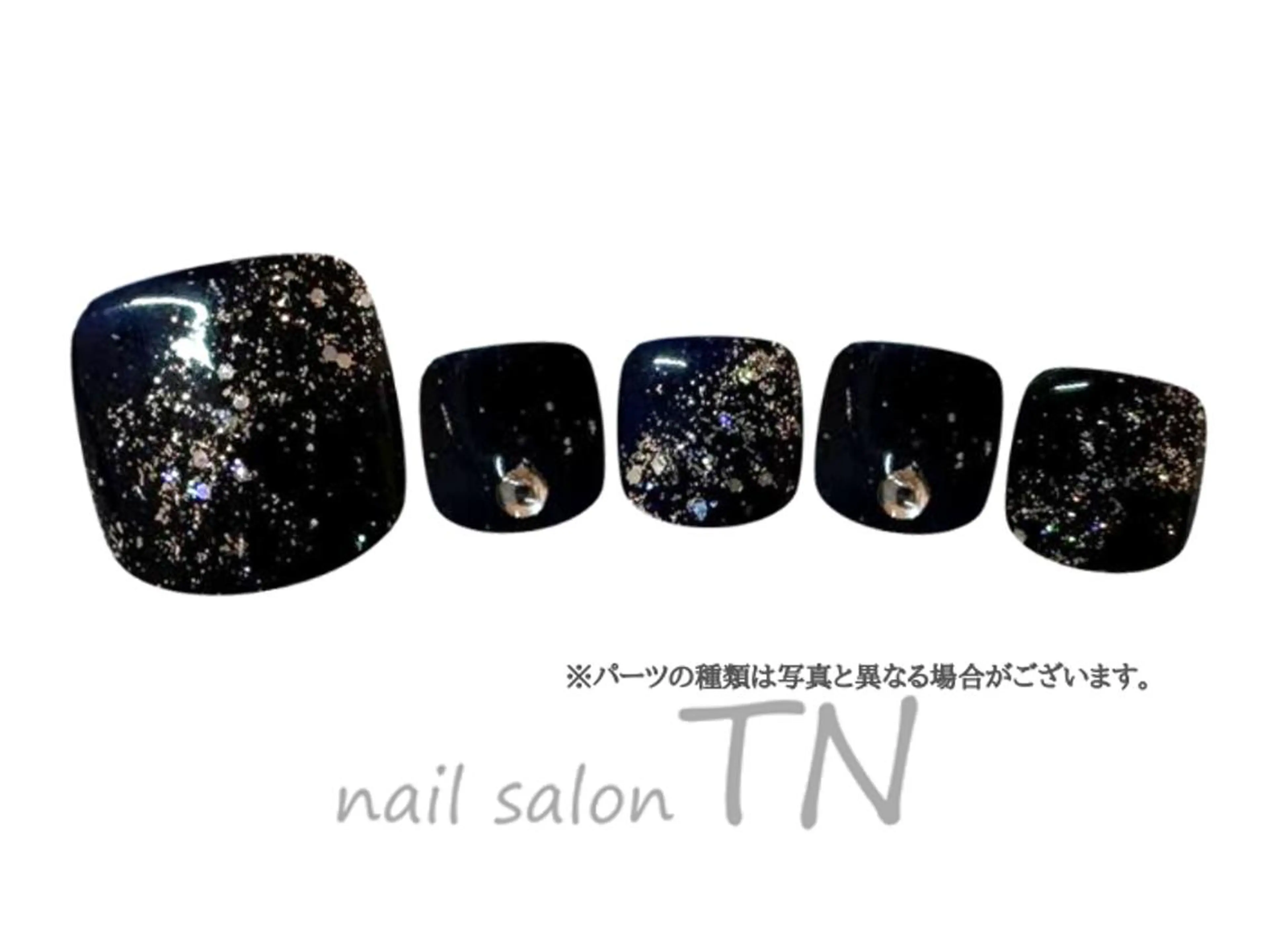 ネイル フットネイル 中島 実穂のネイルデザイン