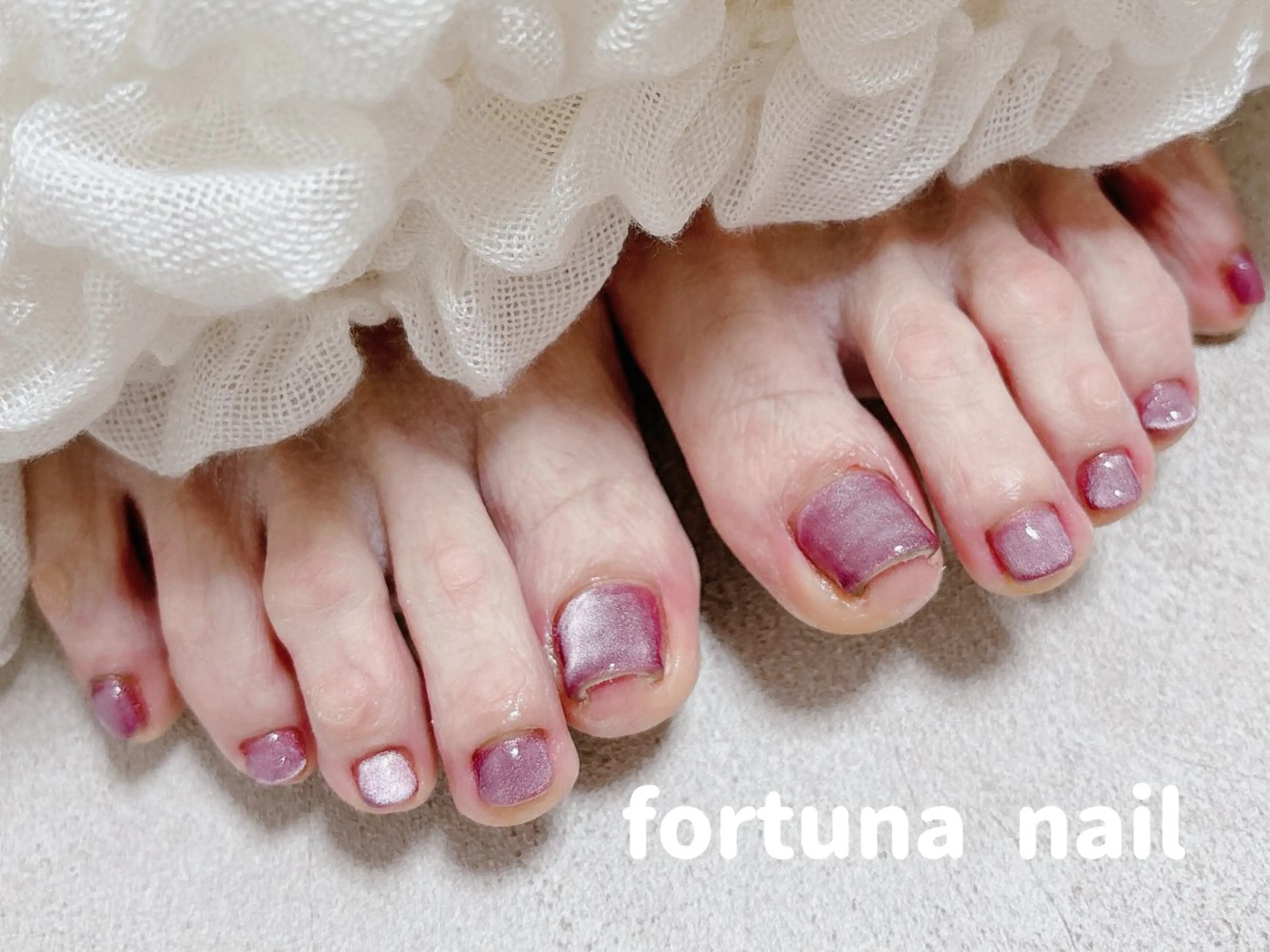 ネイル フットネイル Nail •Head スパFortunaのネイルデザイン