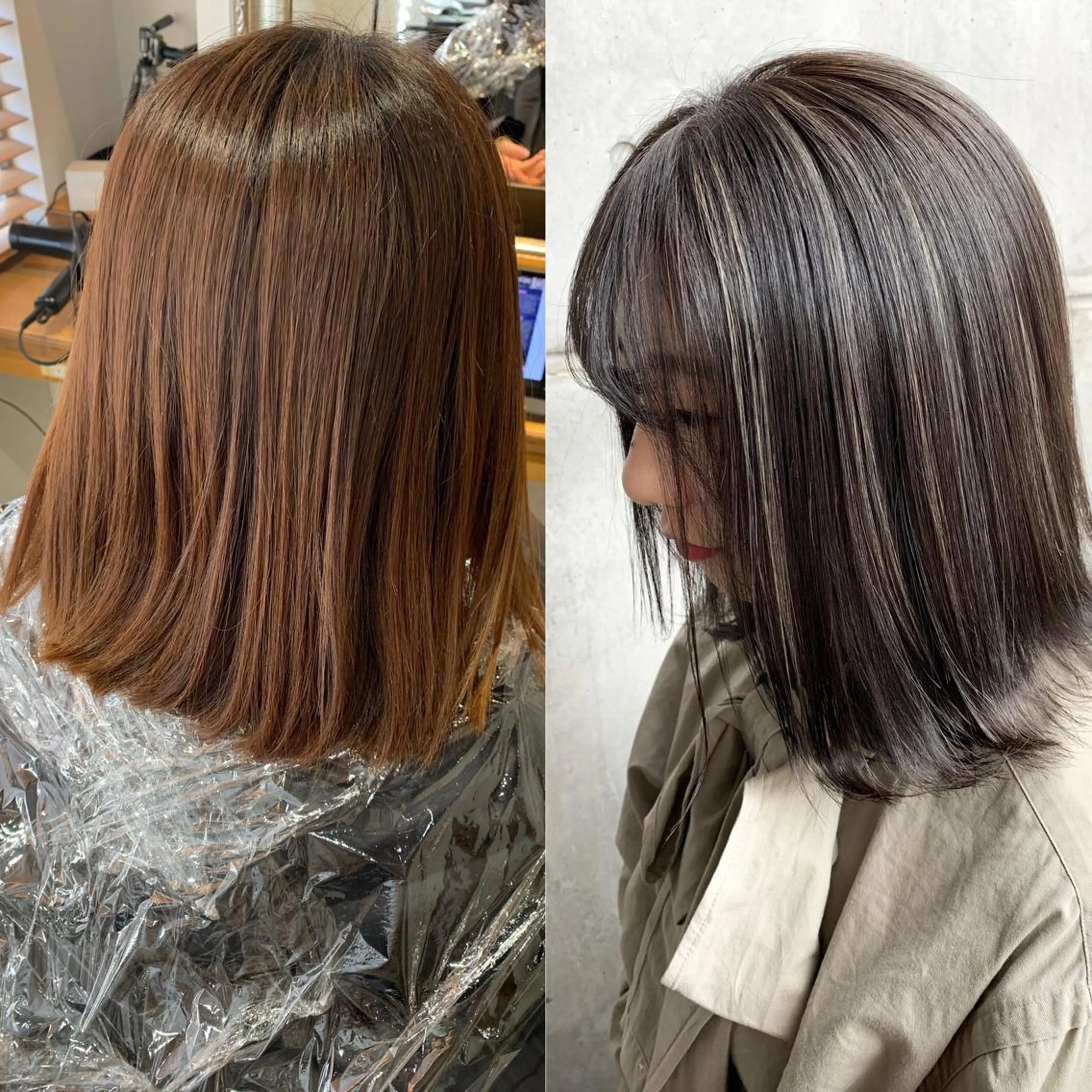 セミロング カラー ヘアアレンジ 髪質改善/縮毛/新宿 🫧SUZUKA🫧のヘアスタイル