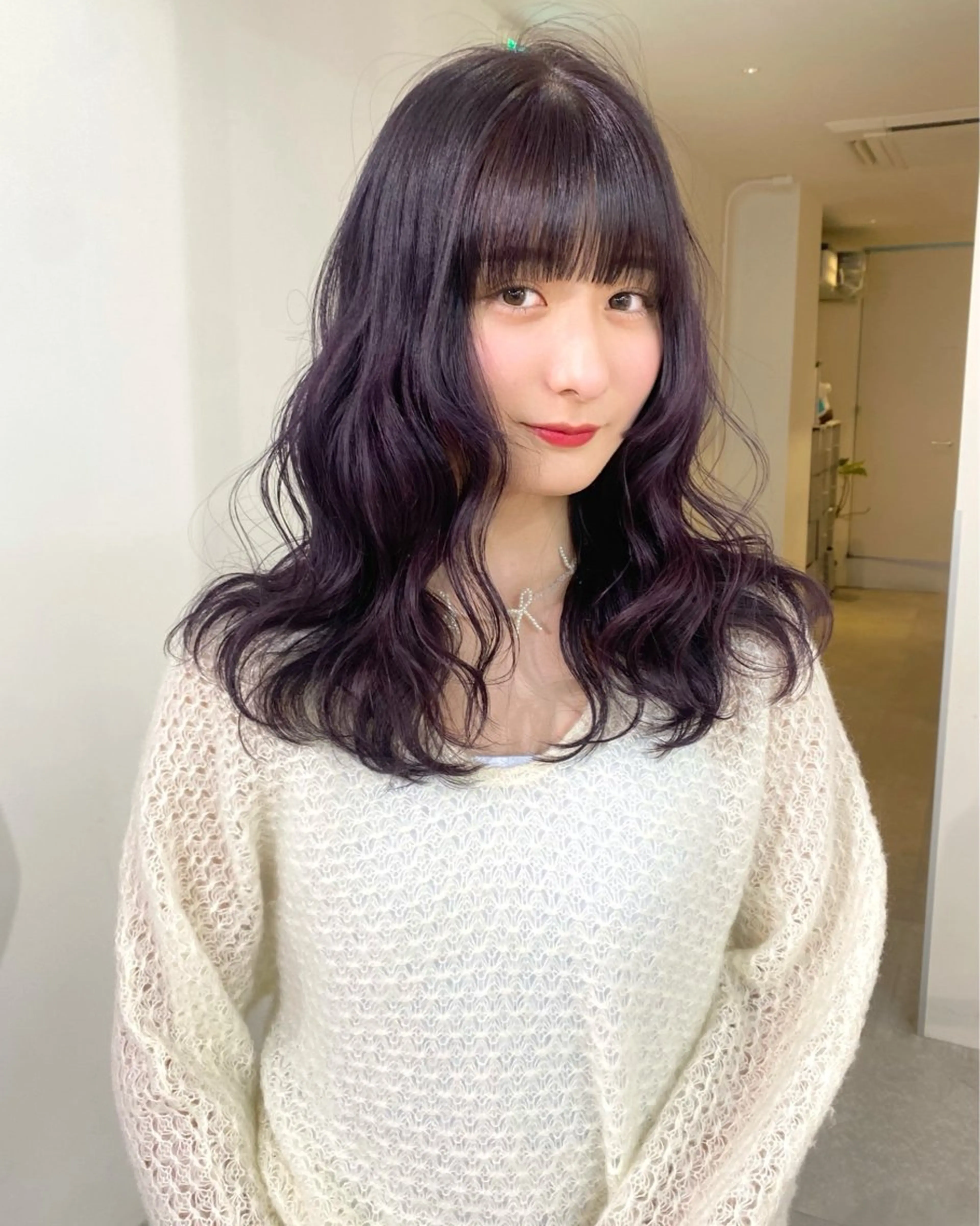 カラー ベージュカラー ブリーチ ラベンダーカラー ピンクカラー 卒業式のヘアスタイル ヘアカラー mizuki/ピンク ベージュ.レイヤーのヘアスタイル