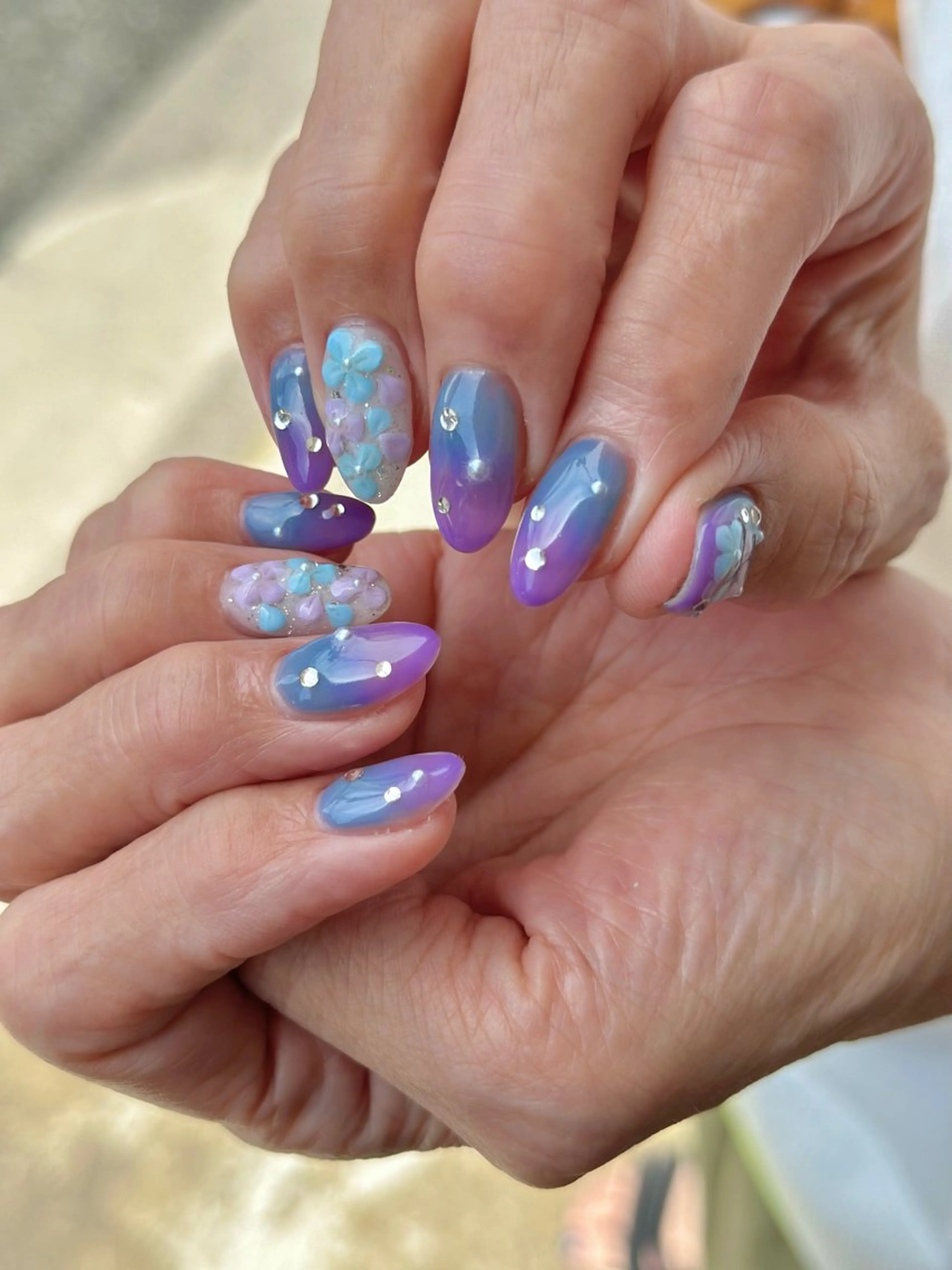 ネイル ハンドネイル シモダ カスミ 🦀 @ksm_smdのネイルデザイン