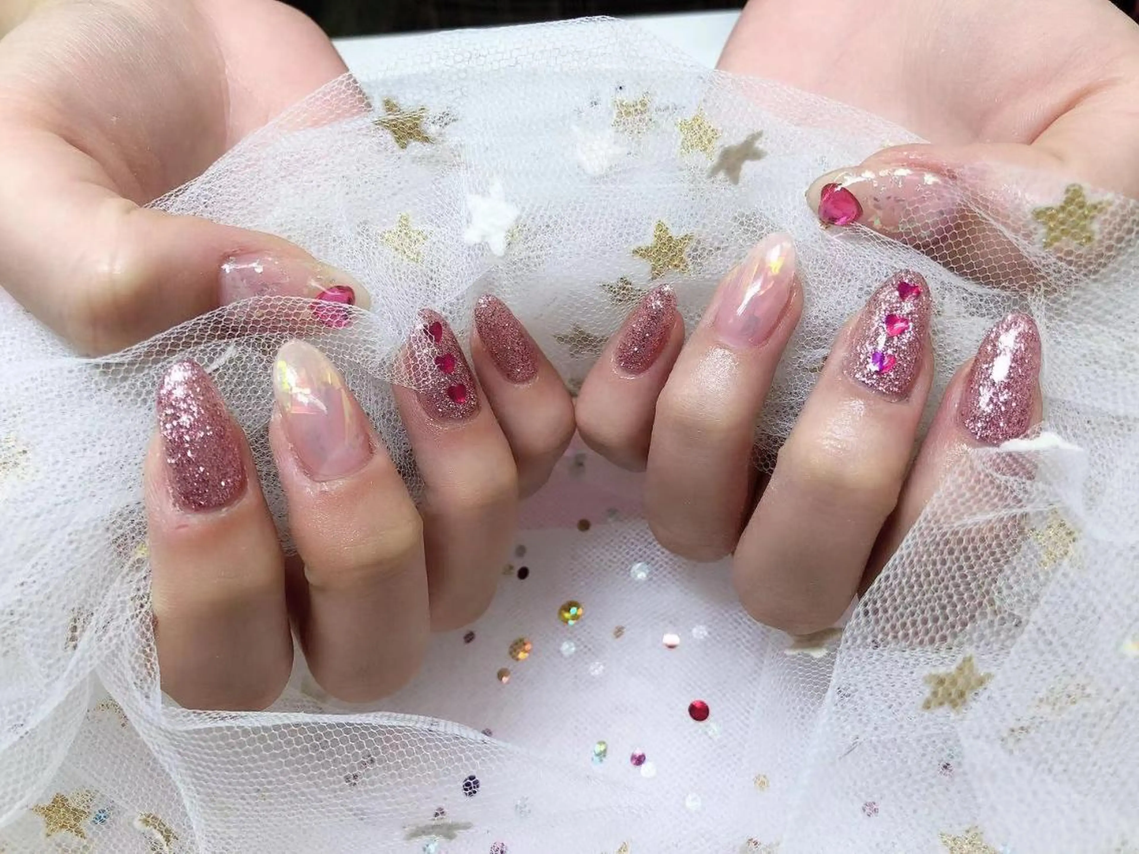 ネイル 🦋ネイルサロン ブラン🌈ゆりのネイルデザイン