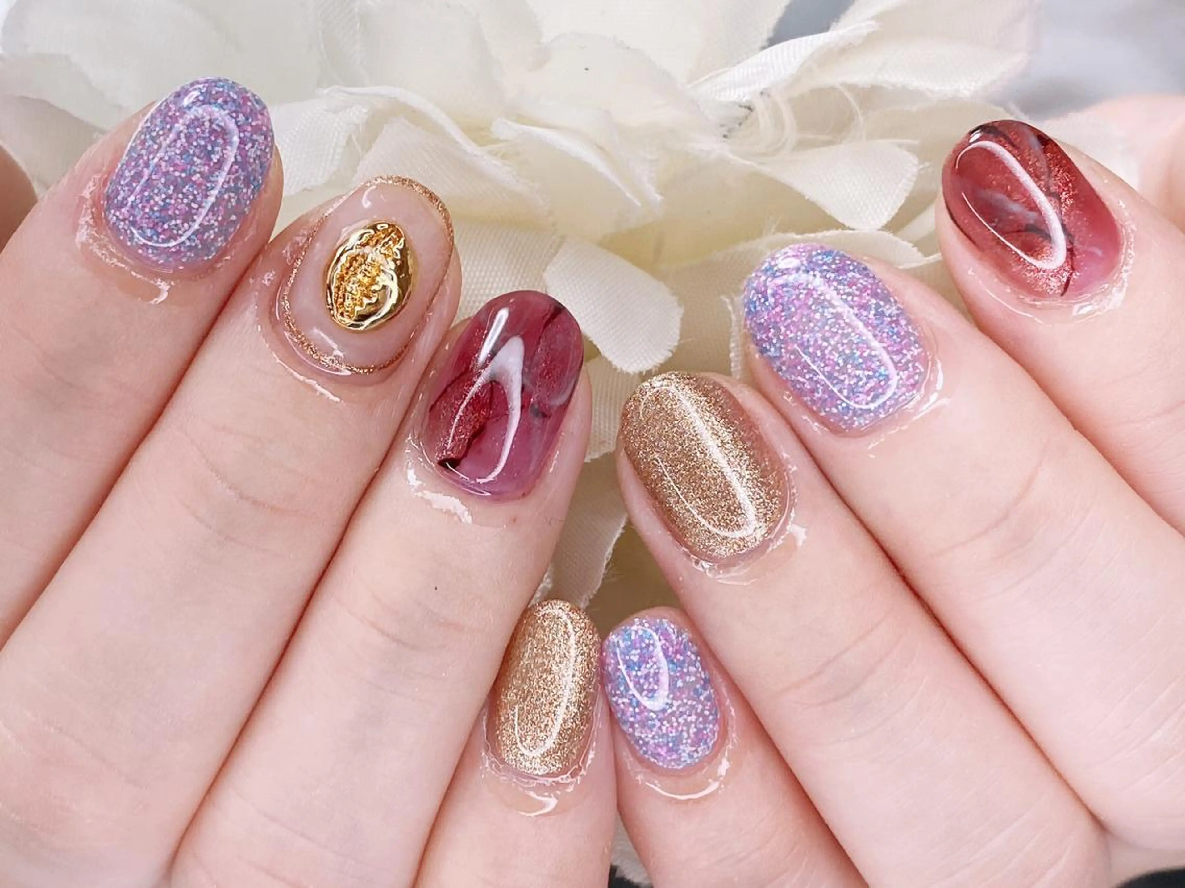 ネイル ハンドネイル Ｎail Ｓalon ertiのネイルデザイン