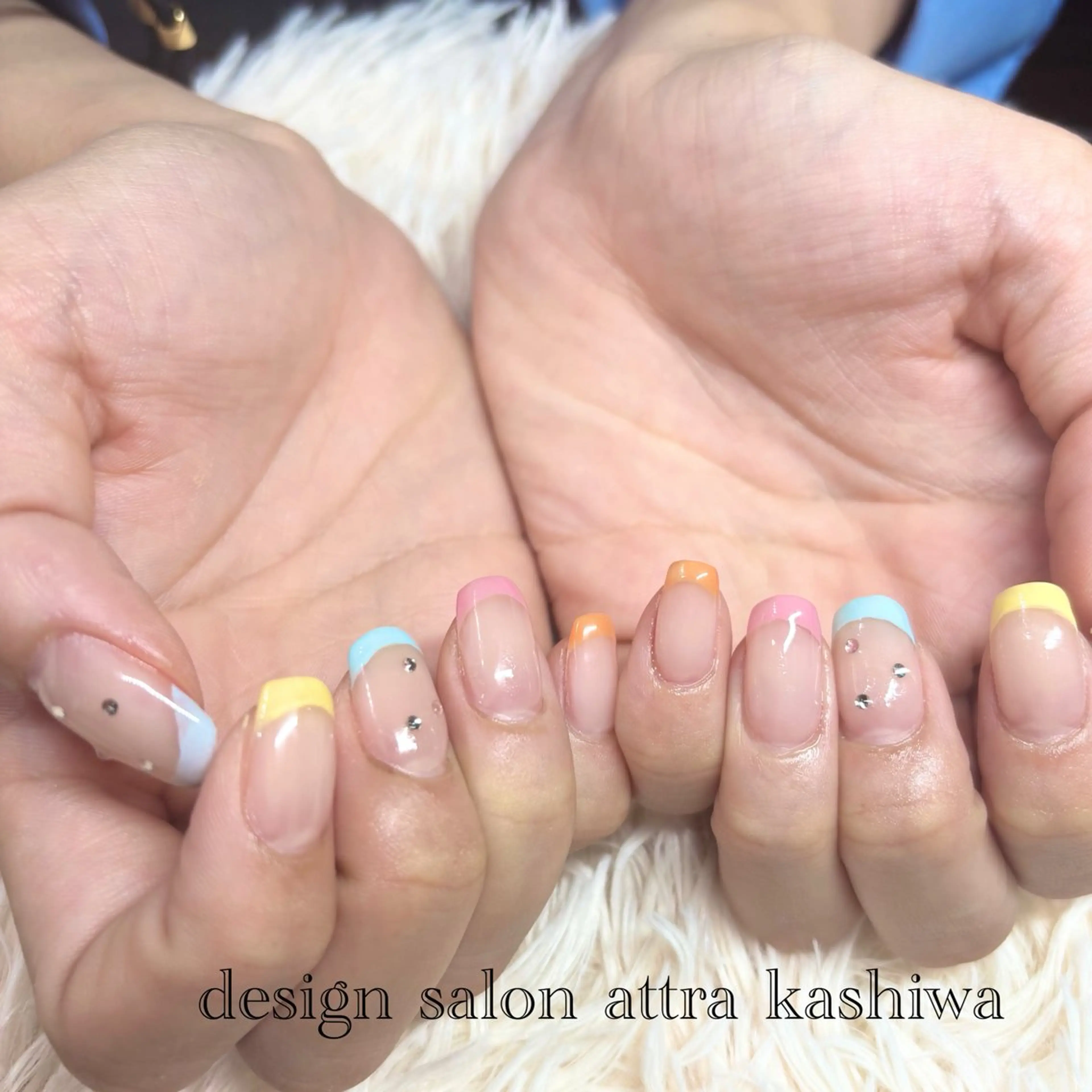 ネイル 持ち込み attra  柏店 suzuのネイルデザイン