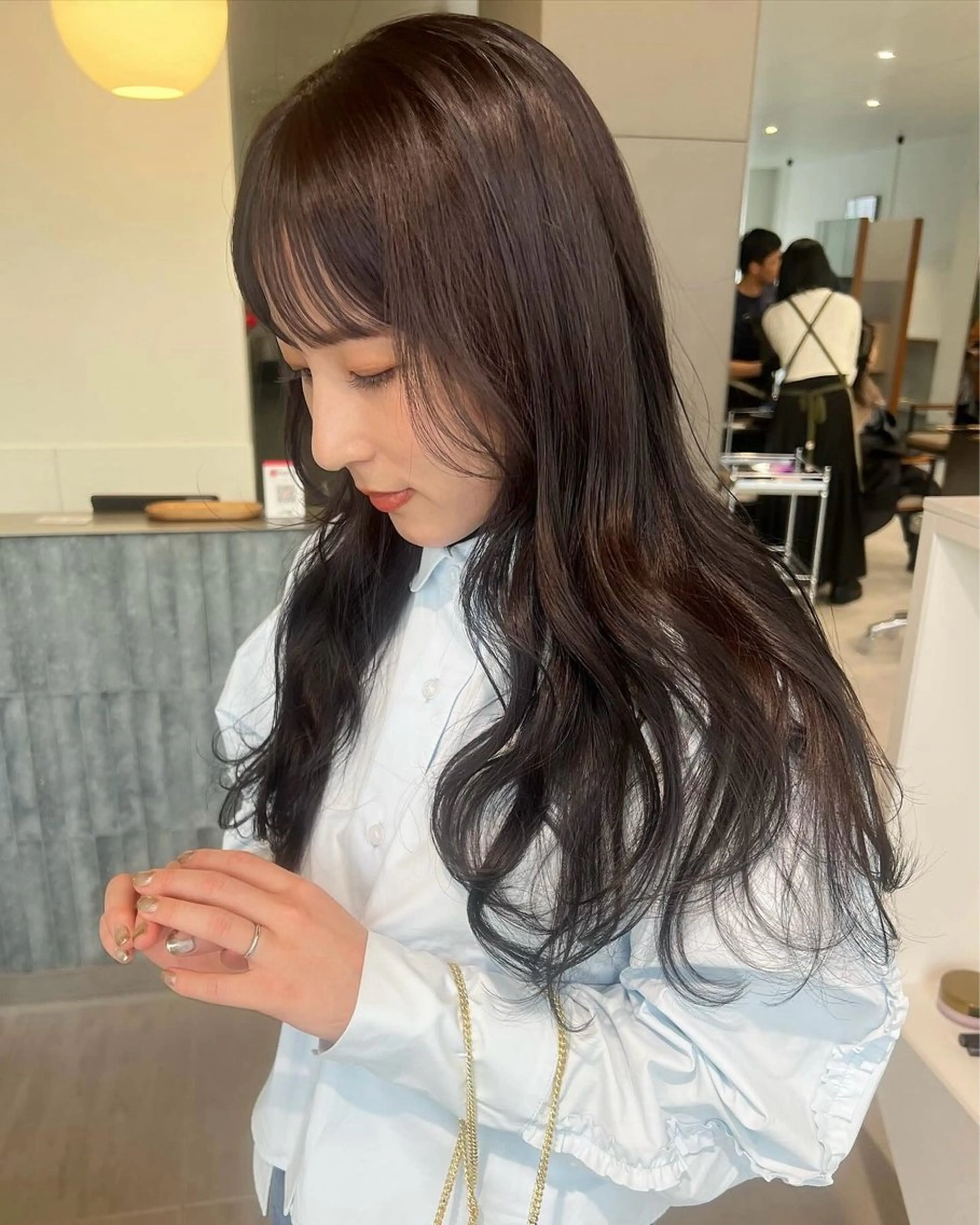 ロング カラー レイヤーカット/暖色 カラー/mao🎀のヘアスタイル