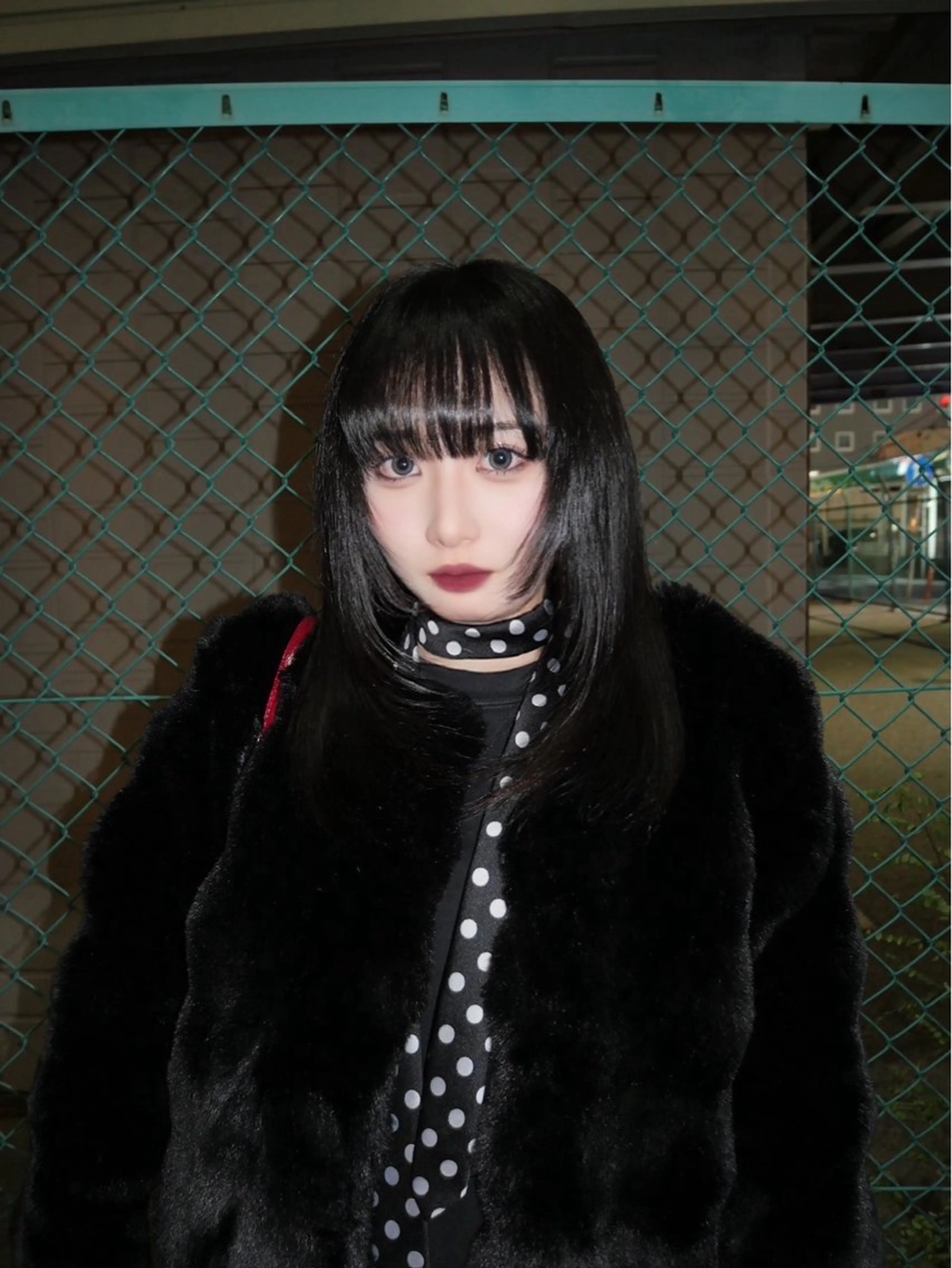 セミロング カットモデル FILMSりくのヘアスタイル