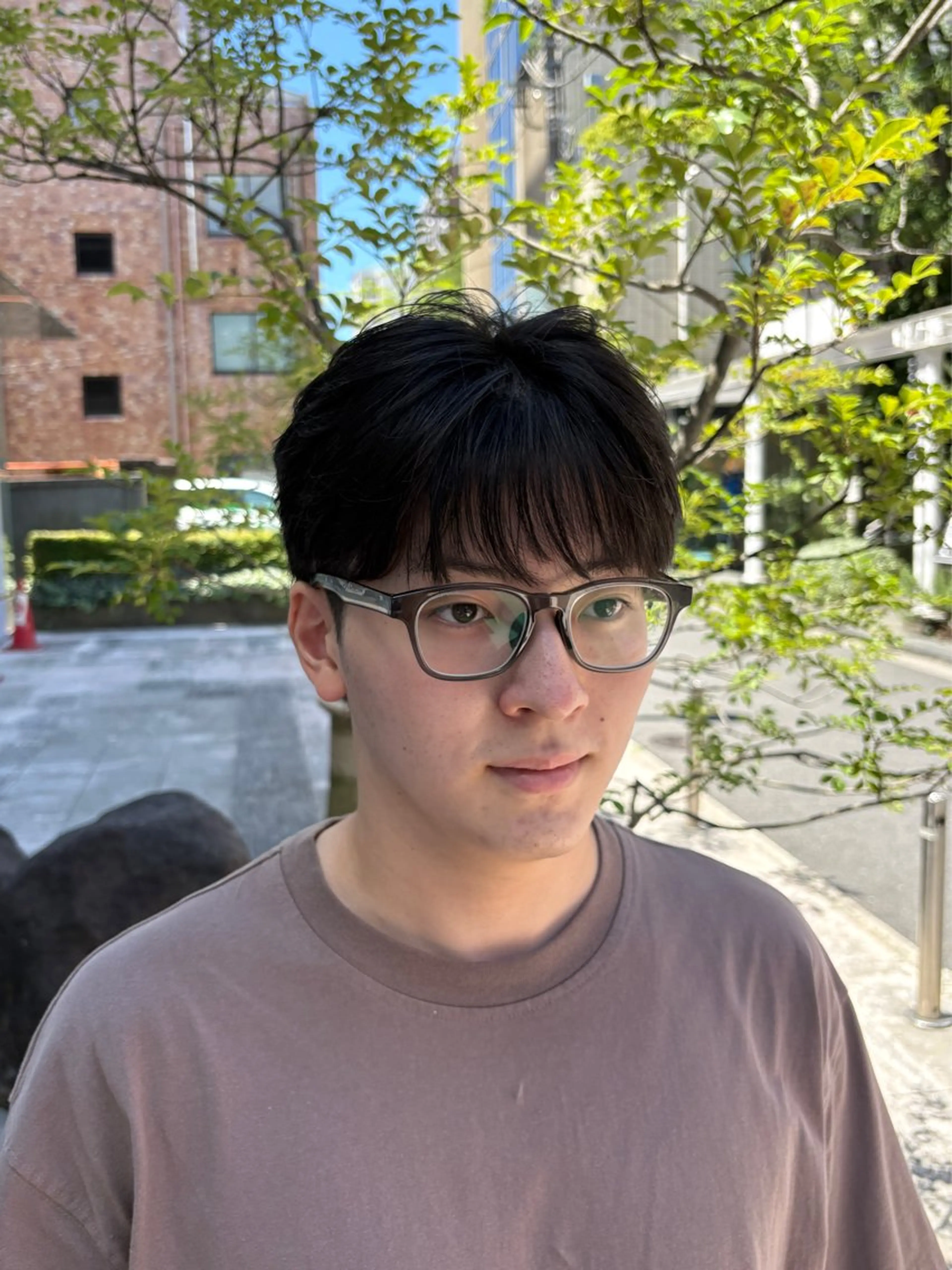 メンズ アイブロウ カット 美髪矯正🍀 似合わせカット渡邊のヘアスタイル