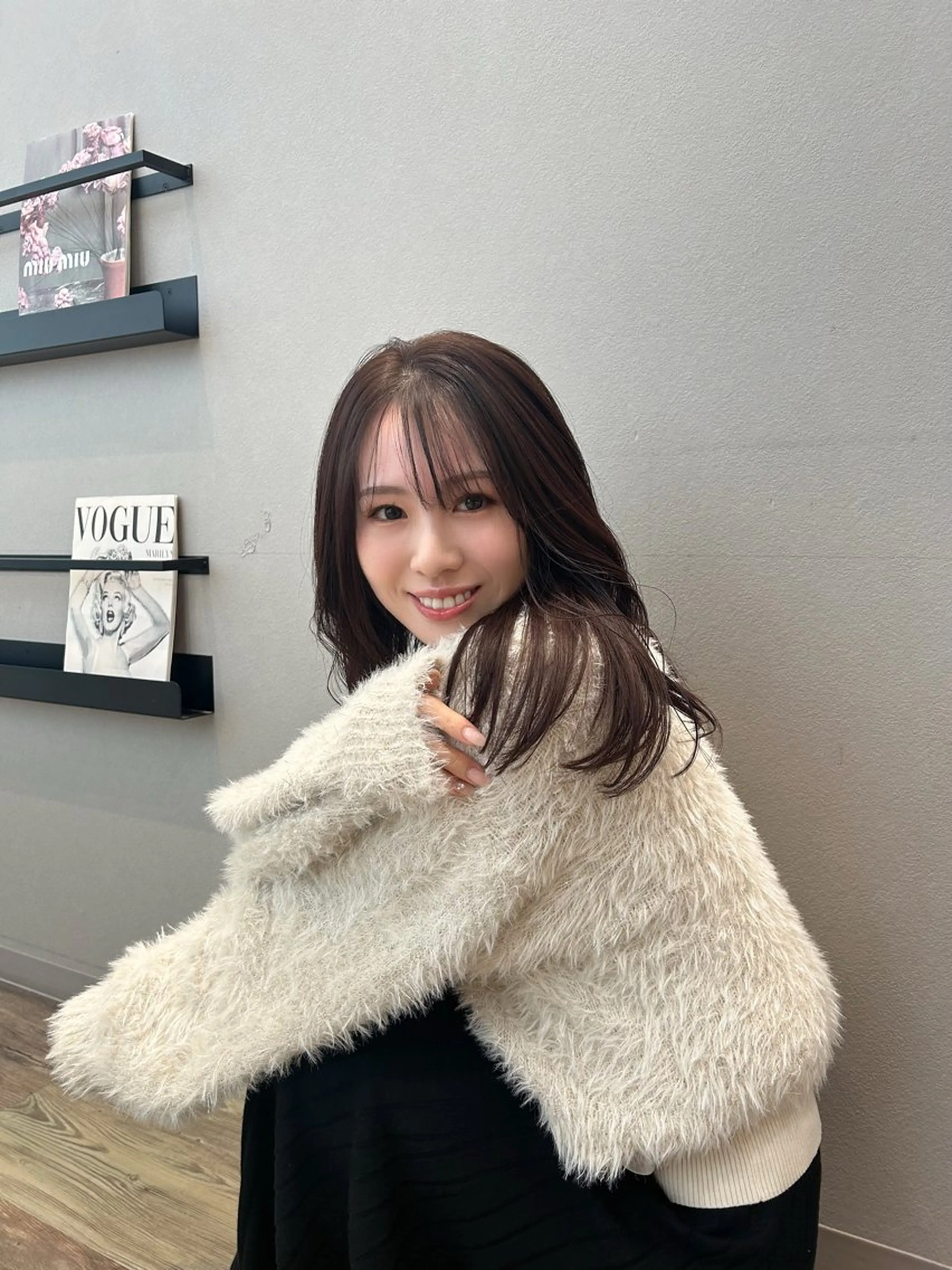 ロング カラー カット ktwo☆ 暗艶髪☆姫野琳のヘアスタイル