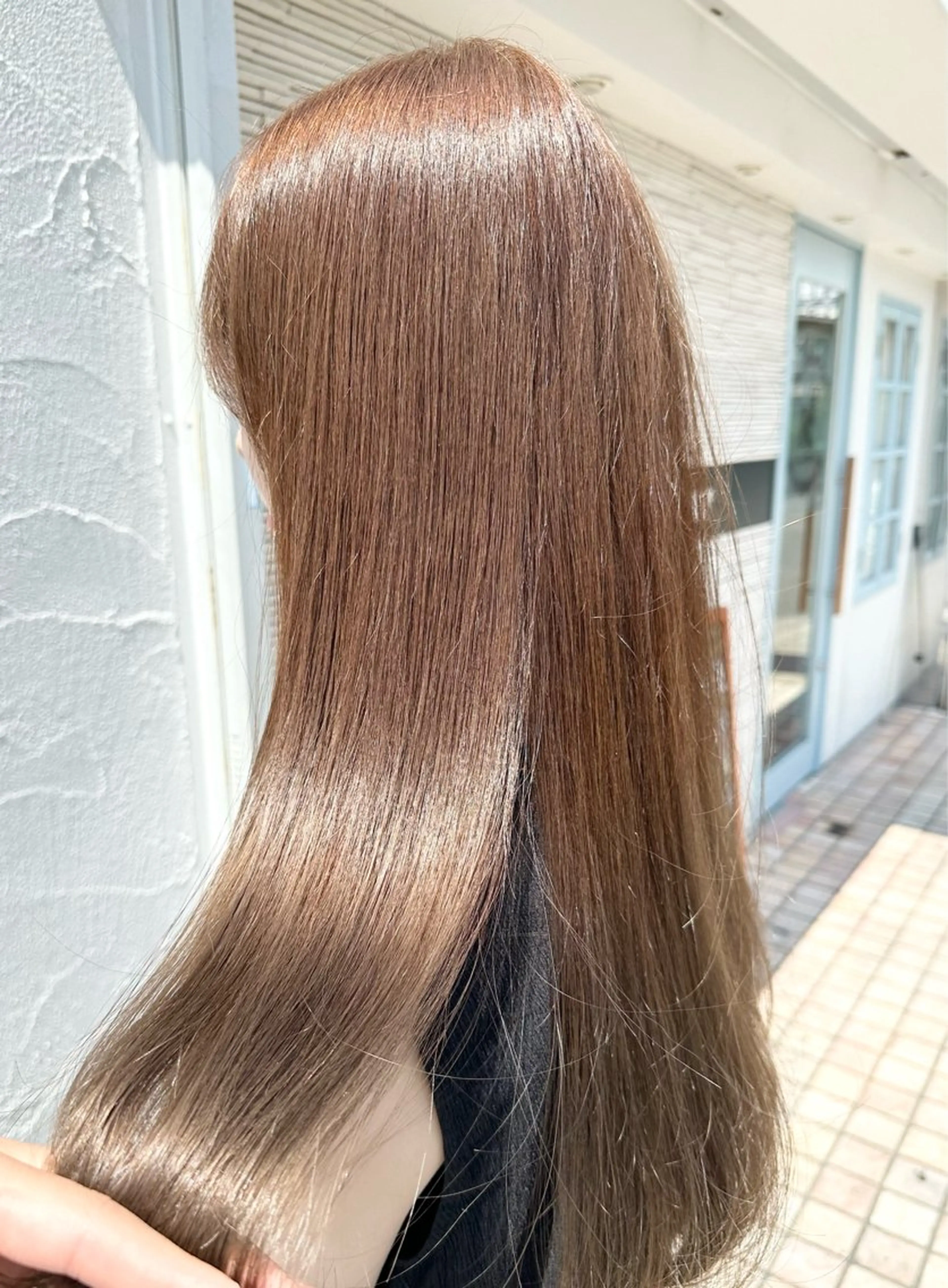 ロング カラー カット ヘアカラー トリートメント ヘアモードKT石橋店所属・田中 泰正のヘアスタイル