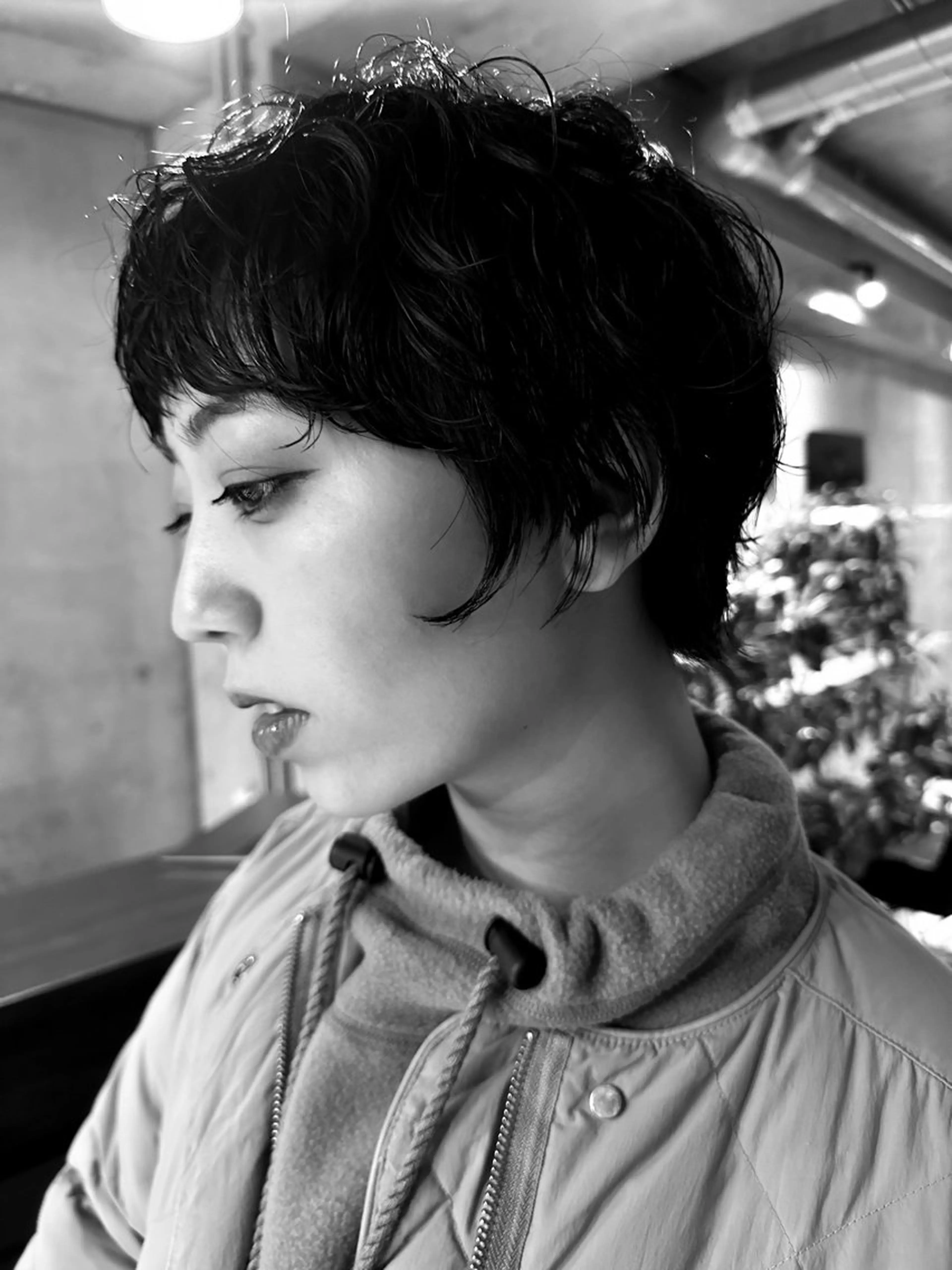 ショート 前野 日奈のヘアスタイル