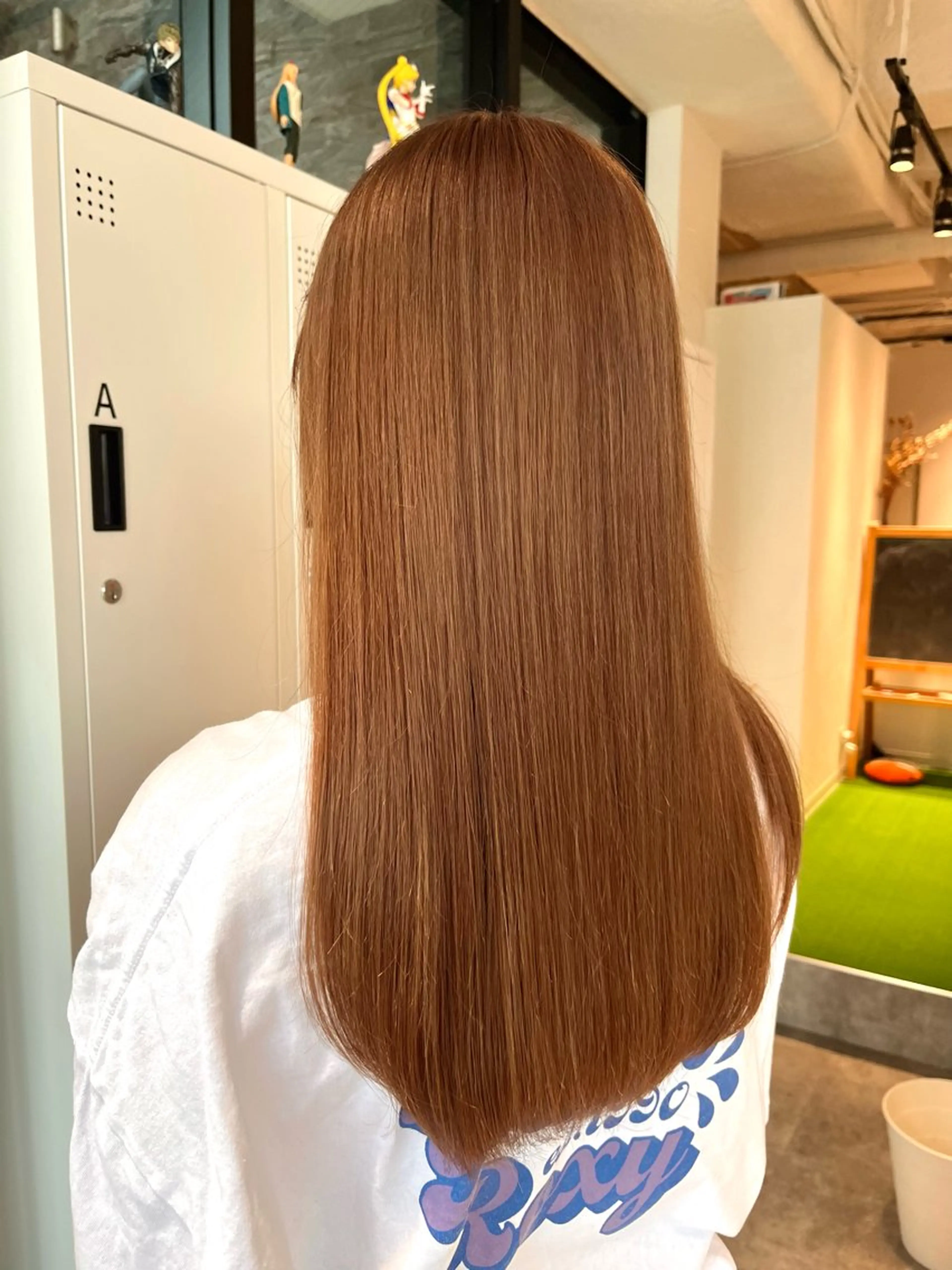 💛ブリーチリタッチしたい方限定💛リタッチカラー➕トリートメント 大阪/梅田/カラーモデル/ダブルカラーの写真