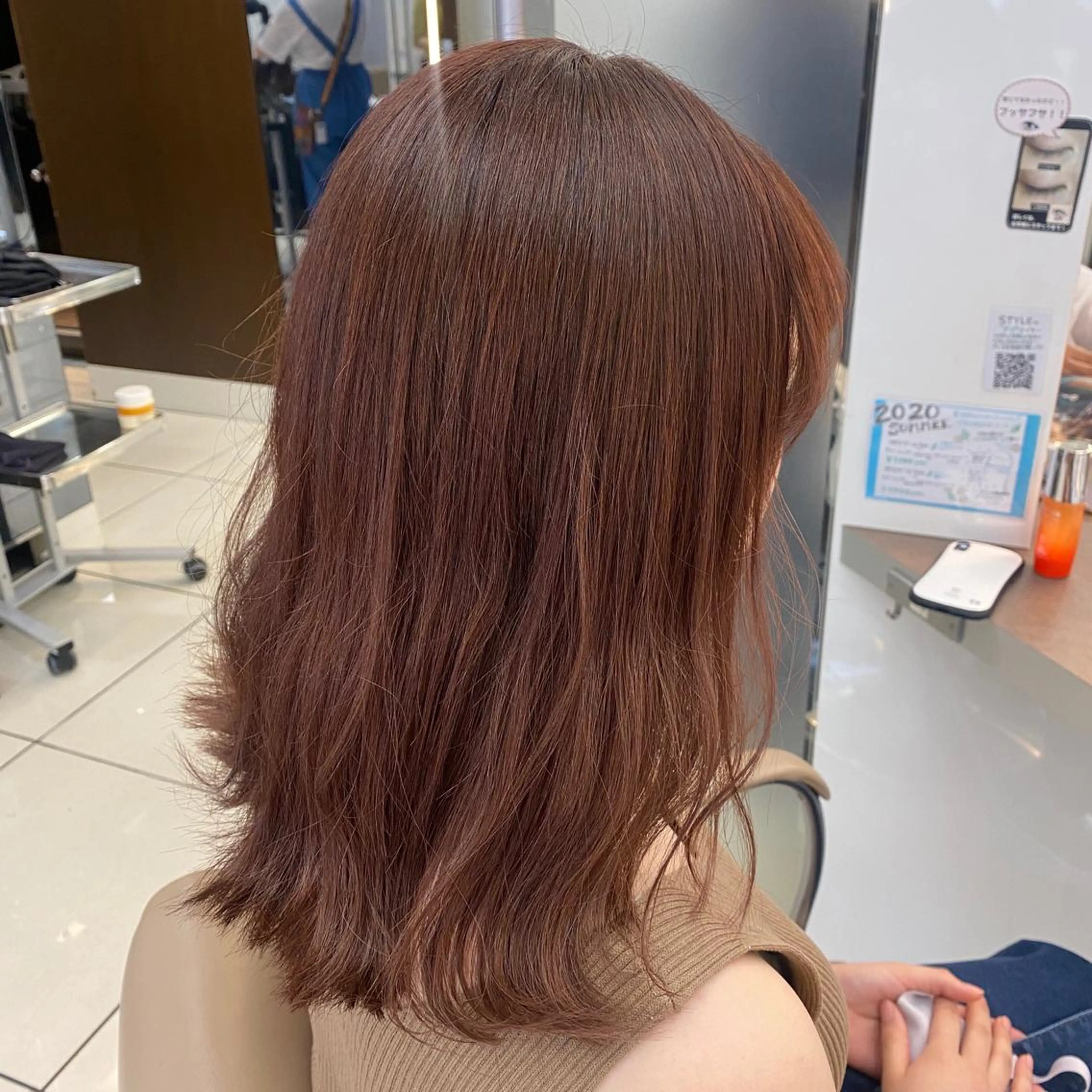 ミディアム シールエクステ✨️韓 国羽エクステ🪽和希のヘアスタイル