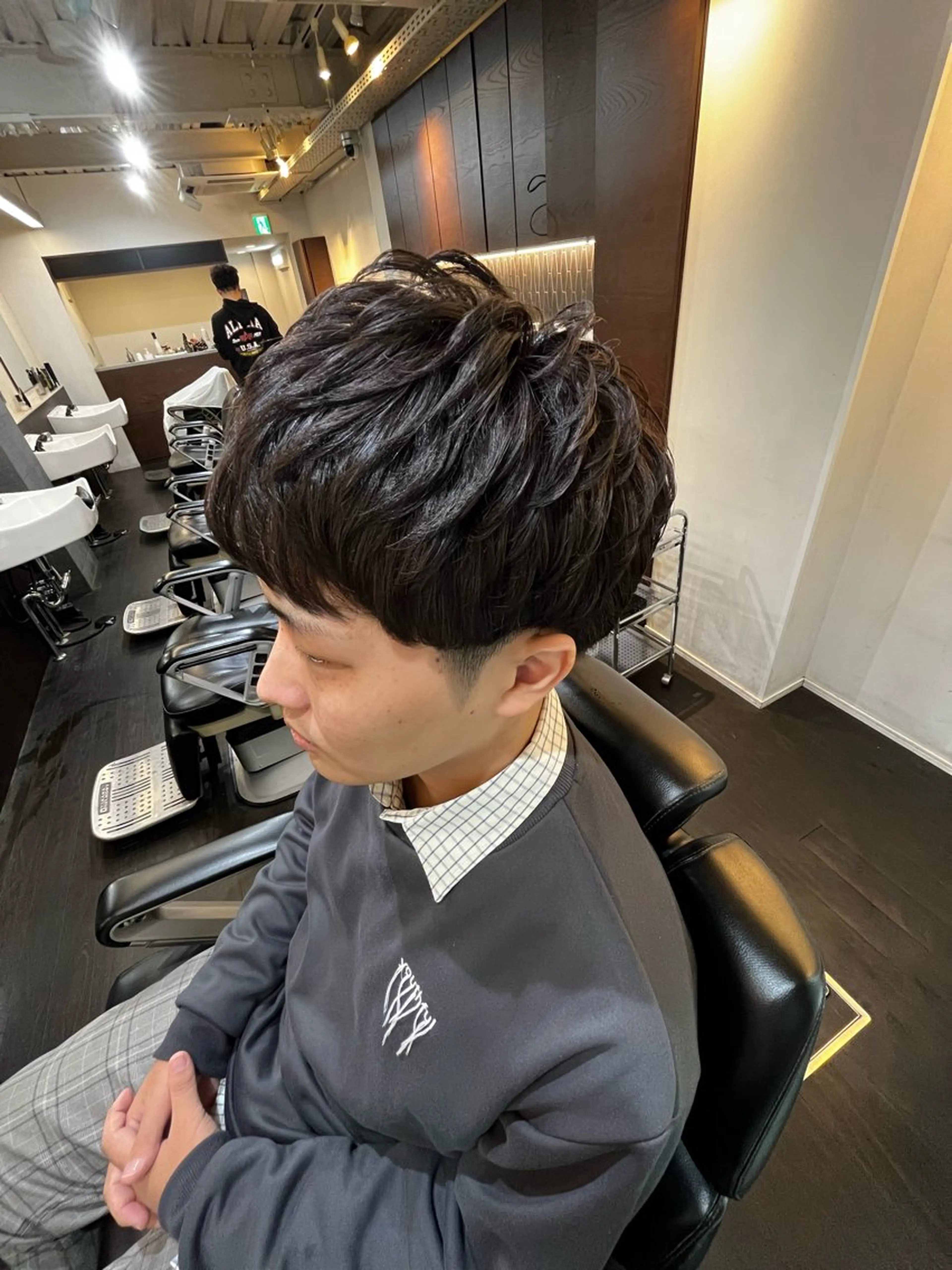 パーマ メンズ KEEN creative hair所属・メンズカット 重松のヘアスタイル