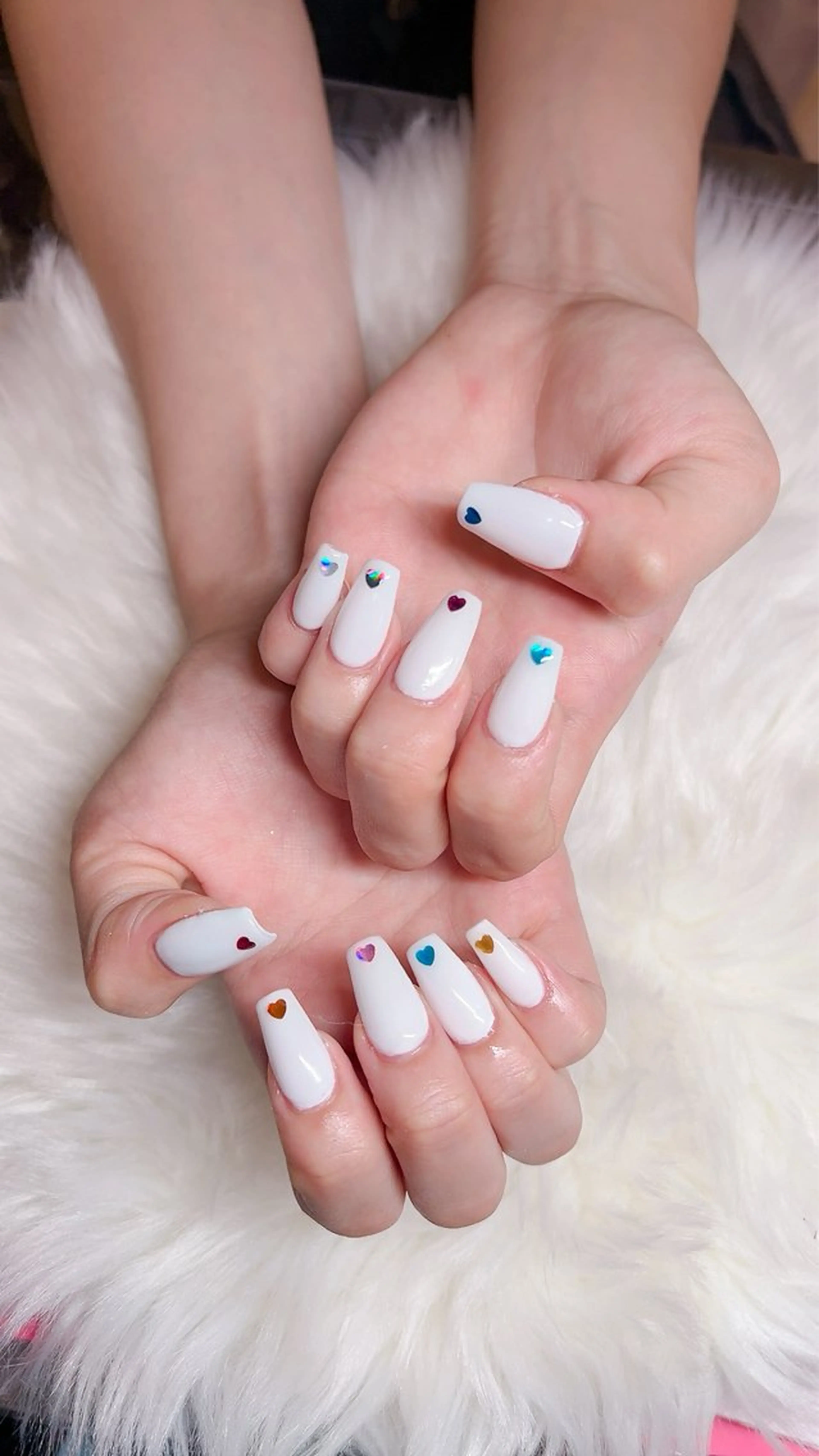 ネイル アニマル柄 アートネイル ニュアンスネイル ネイルチップ ハンドネイル x.1.0.nail ♡Cのネイルデザイン