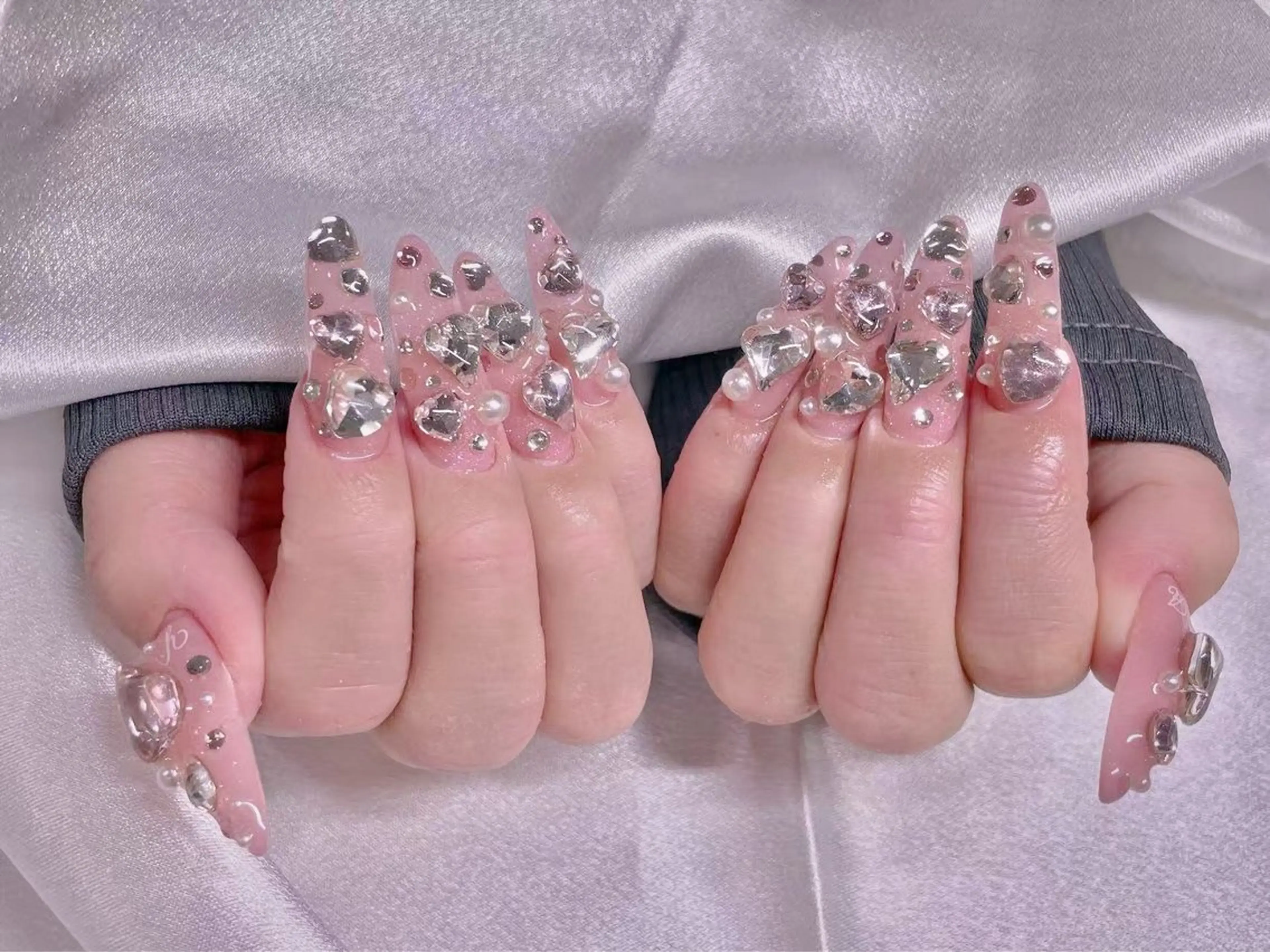 ネイル ハンドネイル 長さだし専門店 M2　rikaのネイルデザイン