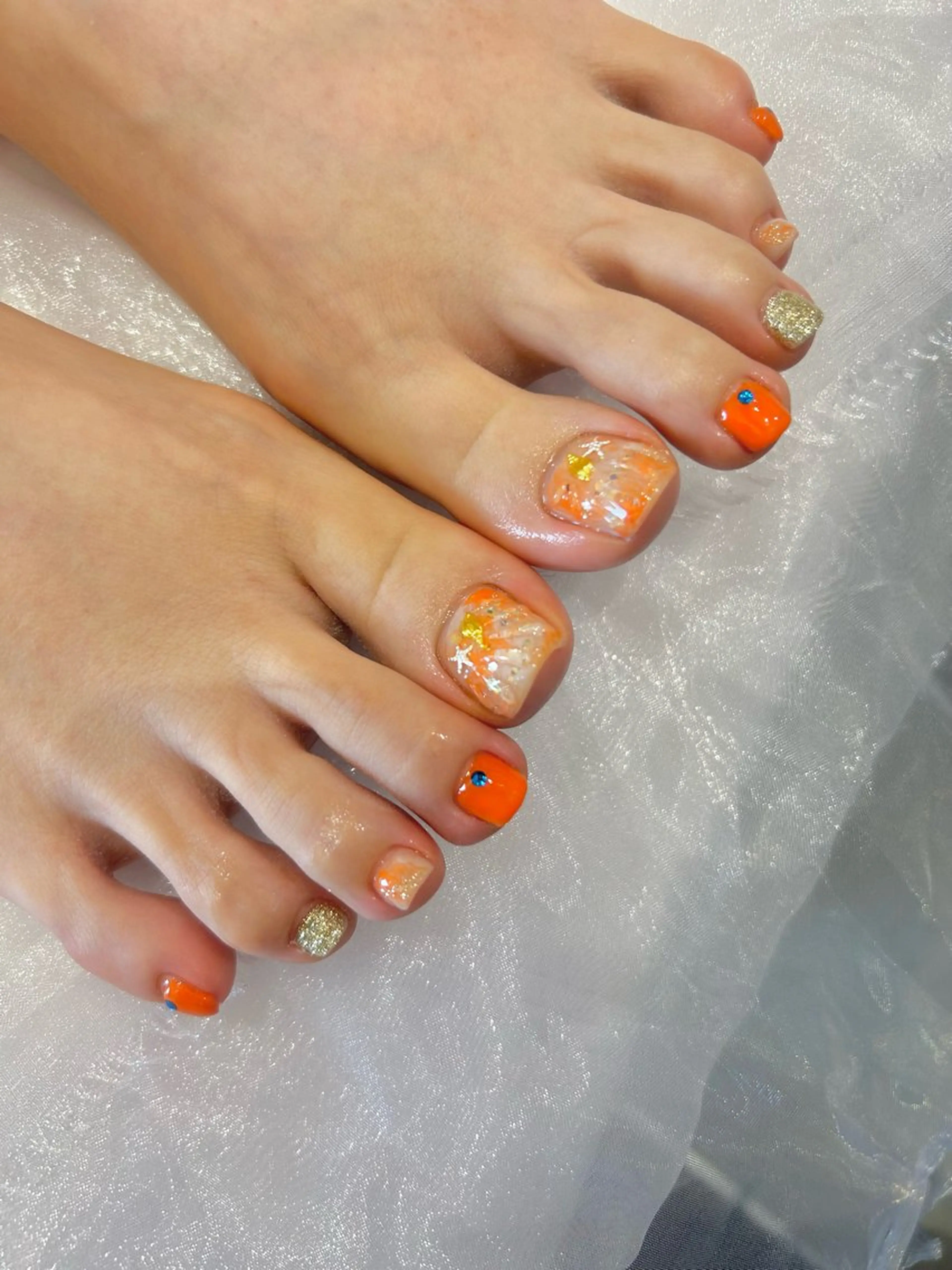 ネイル ニュアンスネイル 阿部 まきほのネイルデザイン