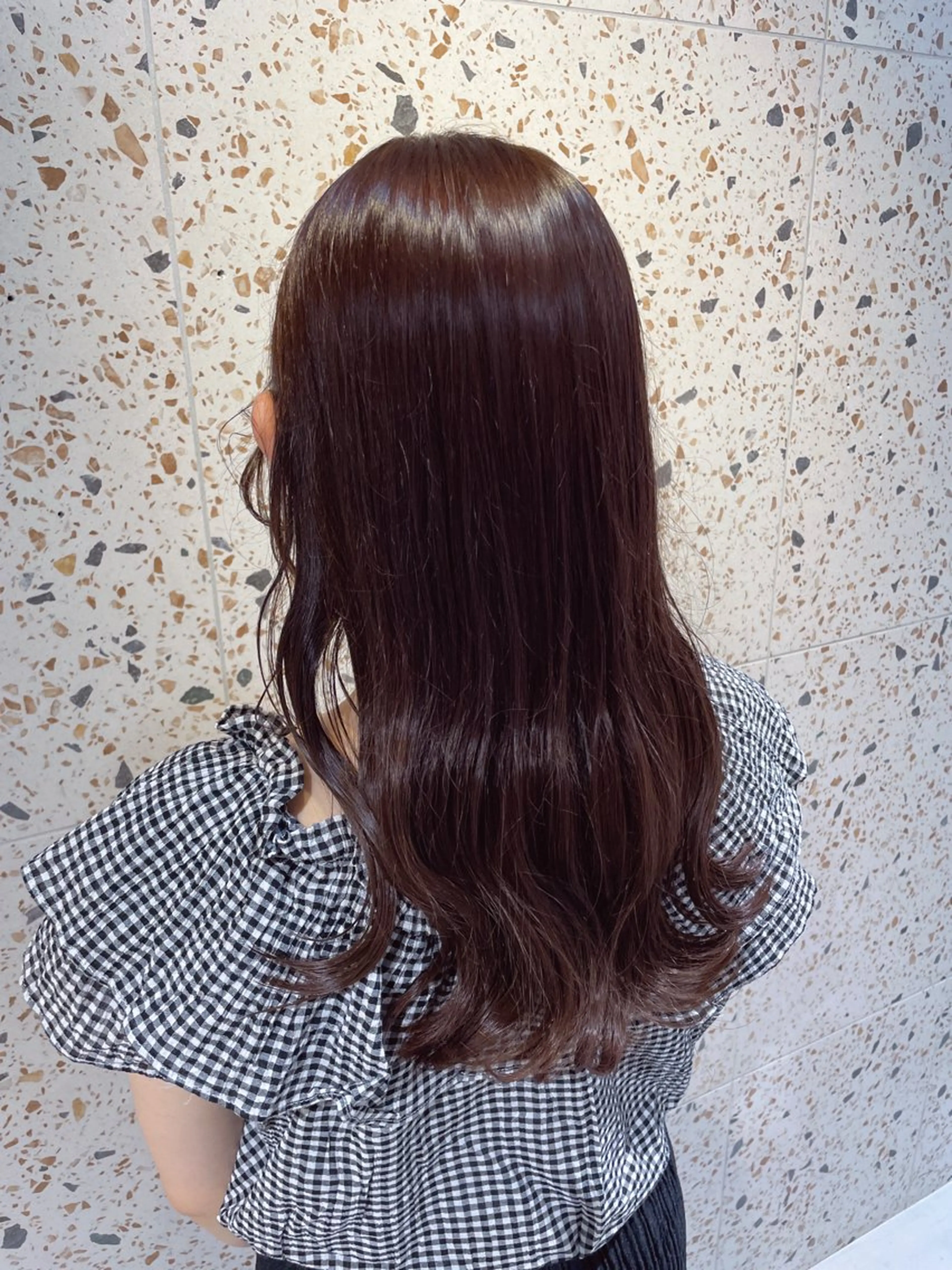 セミロング カラー acoron.池袋所属・モデル様募集中/ 赤髪人気/Renaのヘアスタイル