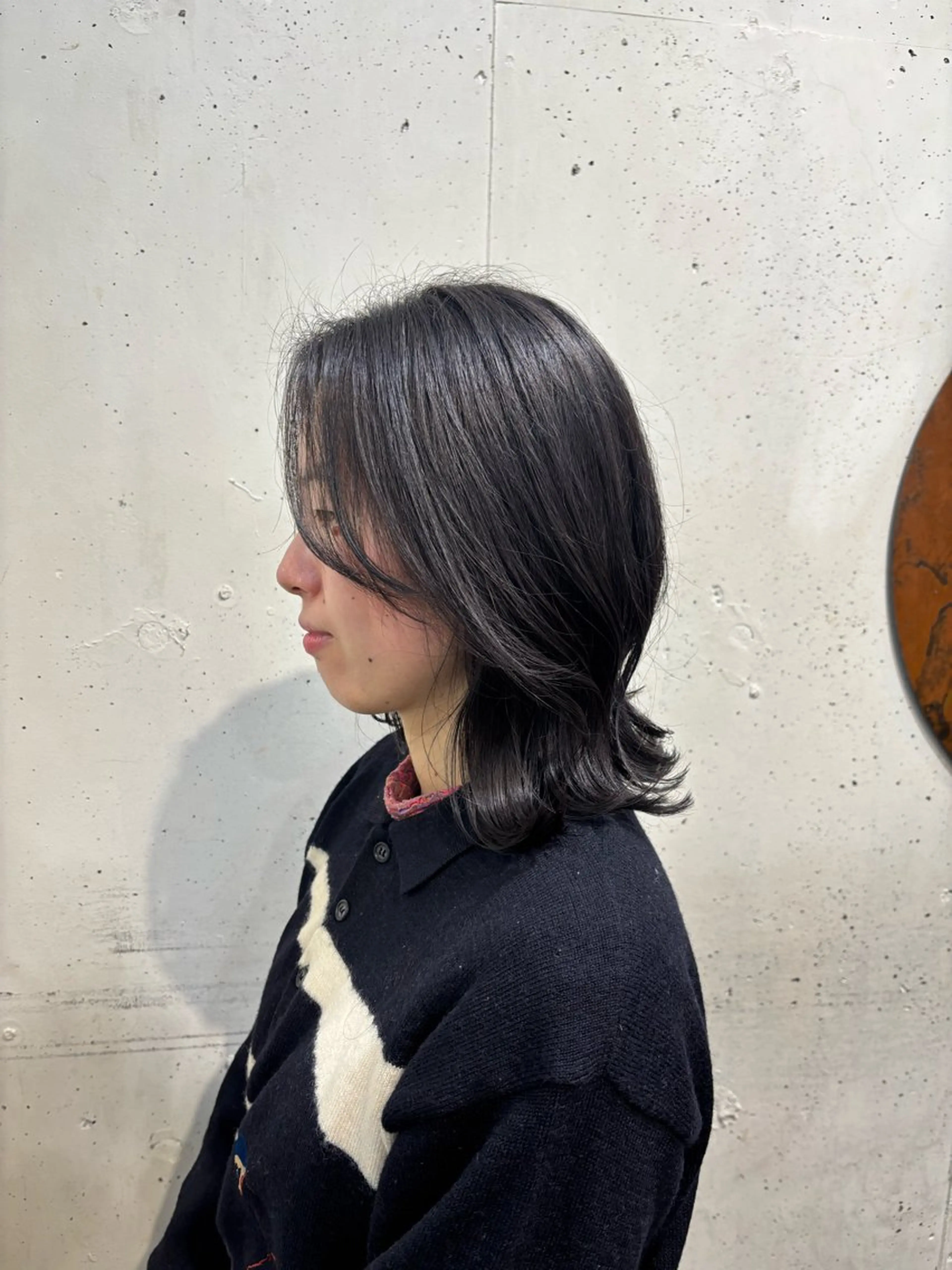 ミディアム 🧃吉祥寺/ボブ レイヤー/カサイ🧃のヘアスタイル