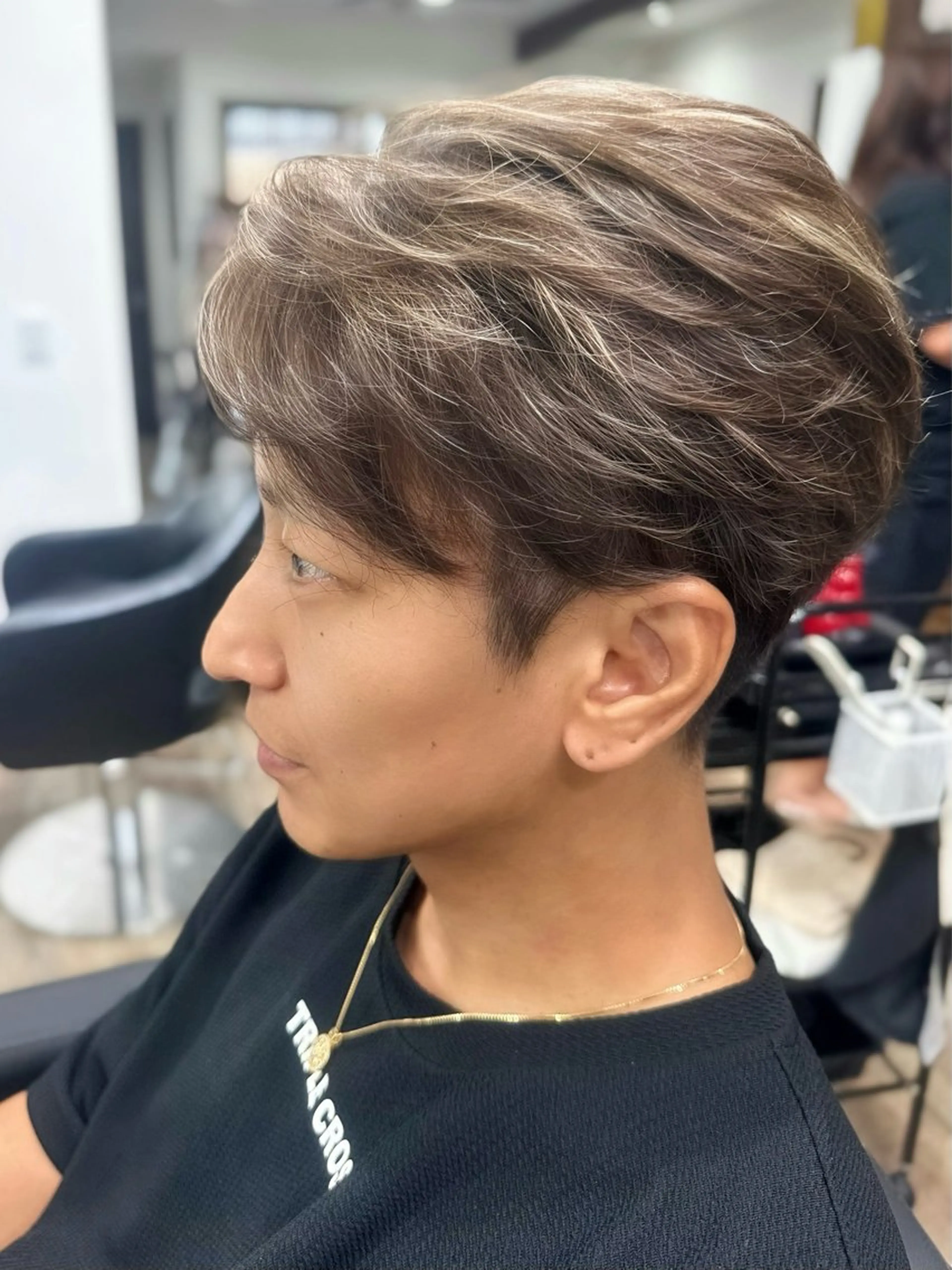 カラー メンズ プライベートサロン ノアTAKAのヘアスタイル