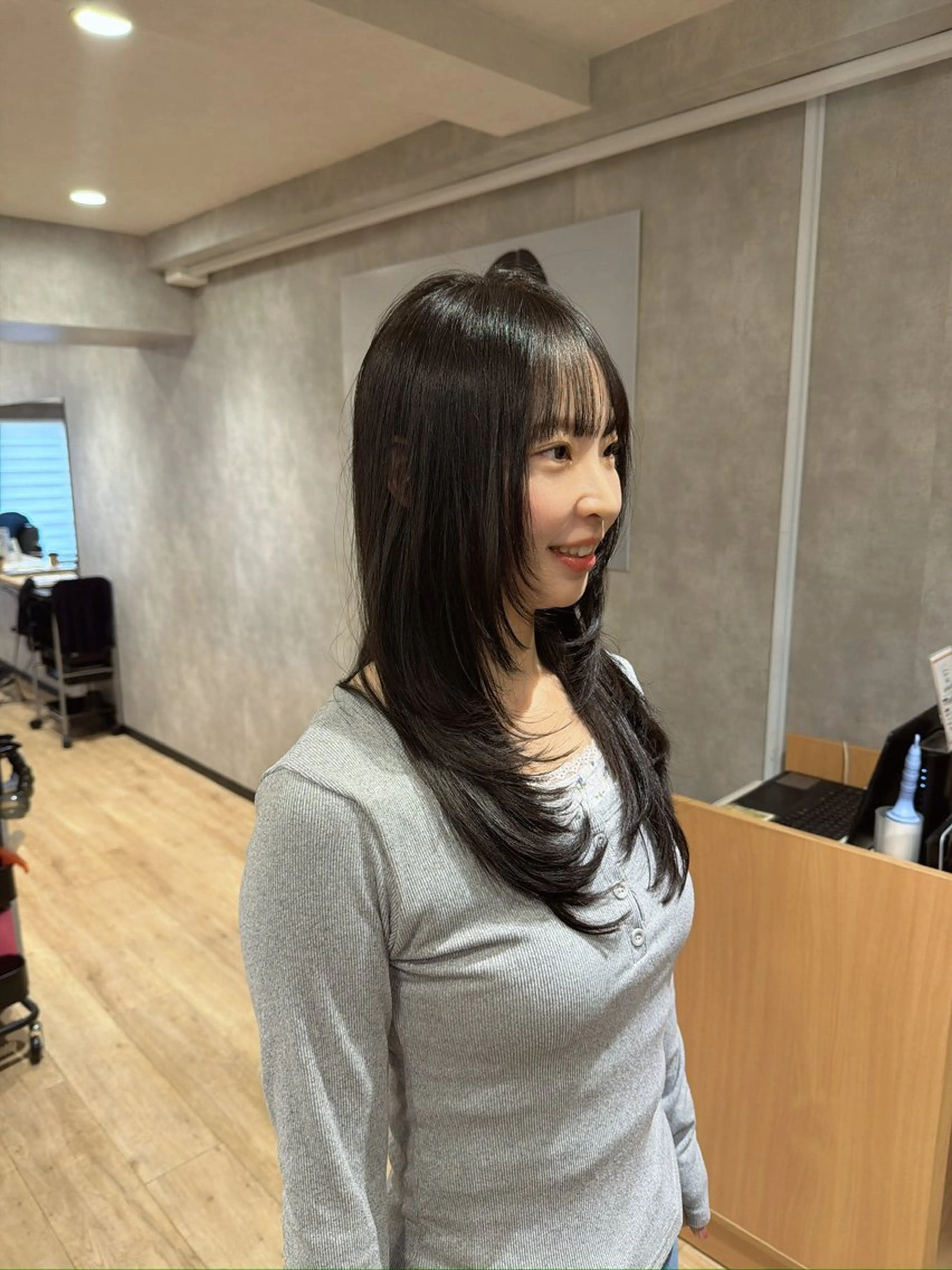 ロング カラー カット ヘアカラー トリートメント トレンド透明感カラー ☘️大貫 昂涼🐹のヘアスタイル