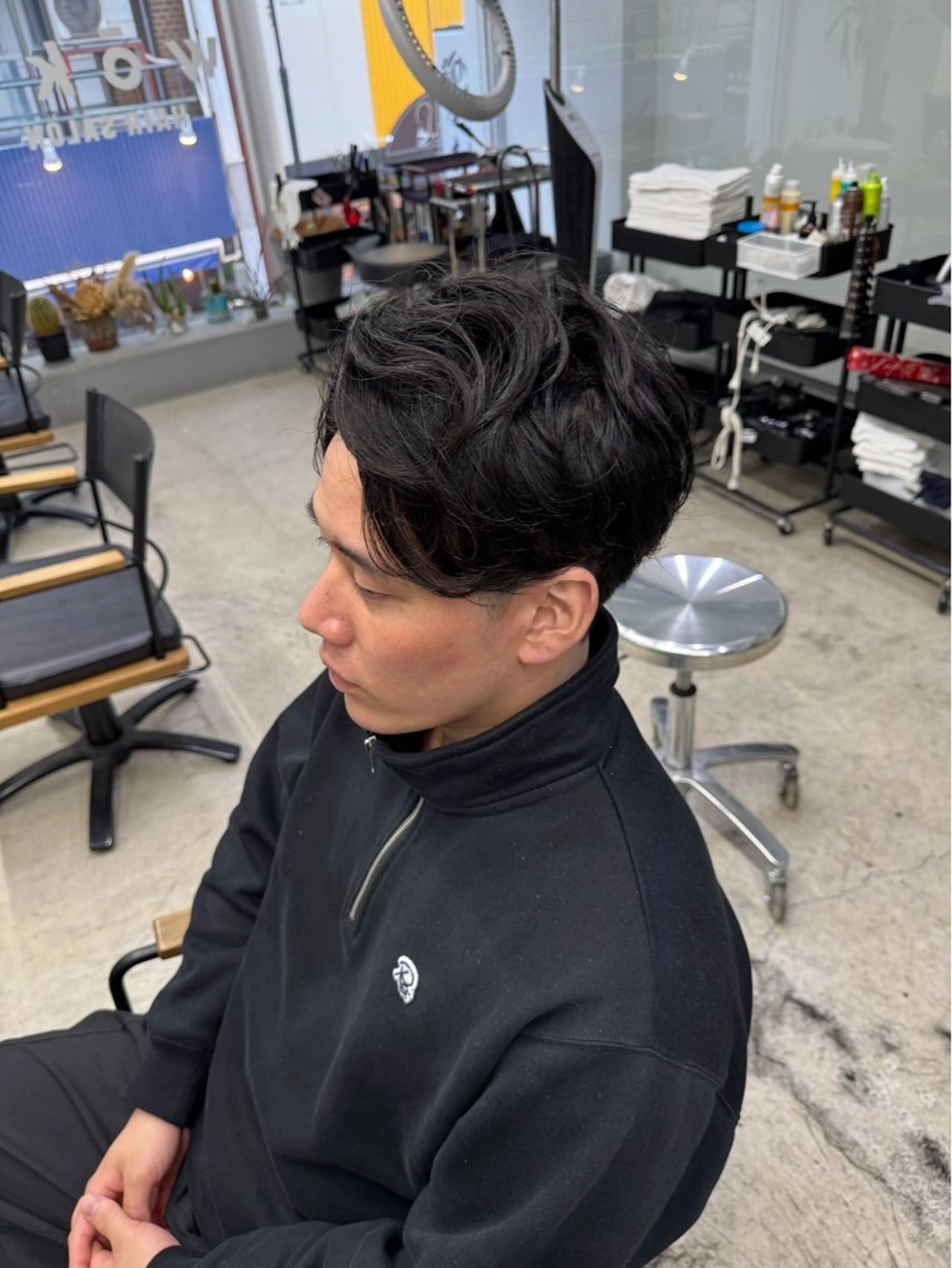 ショート メンズ カット ヘッドスパ メンズ専門サロン wokeのヘアスタイル