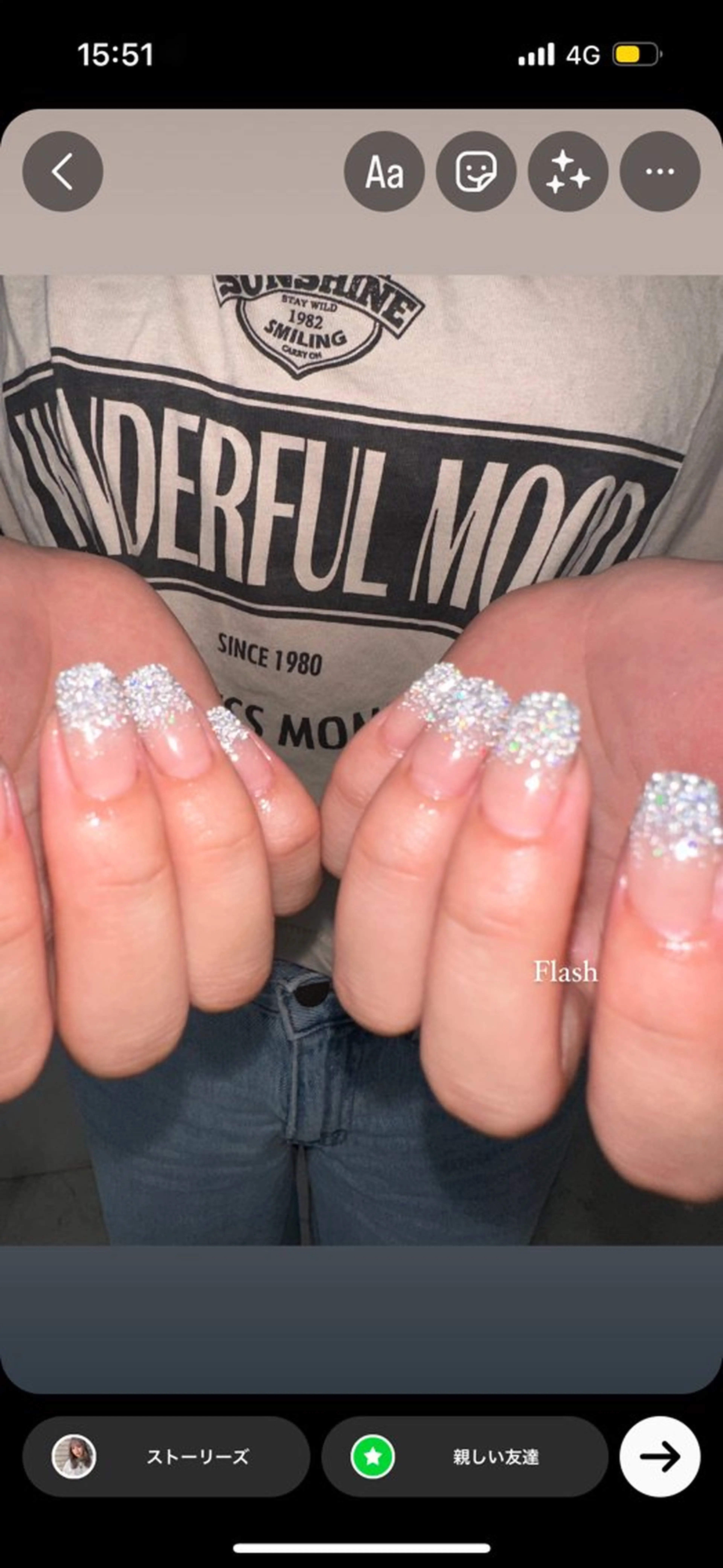 ネイル フラッシュネイル シンプルネイル ハンドネイル nailsalon  TORONのネイルデザイン