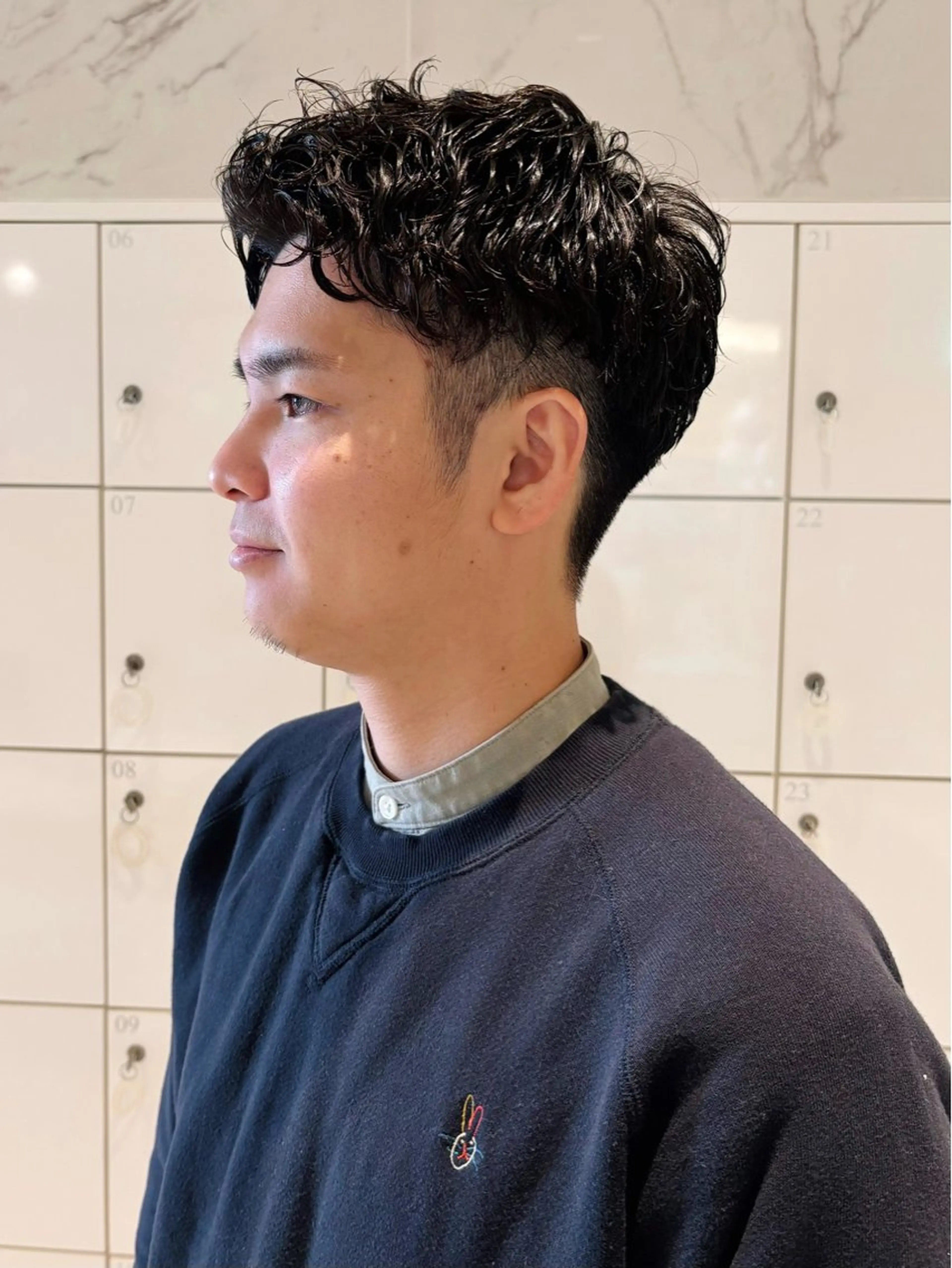 パーマ メンズ カット パーマ AVANCE KAKOのヘアスタイル