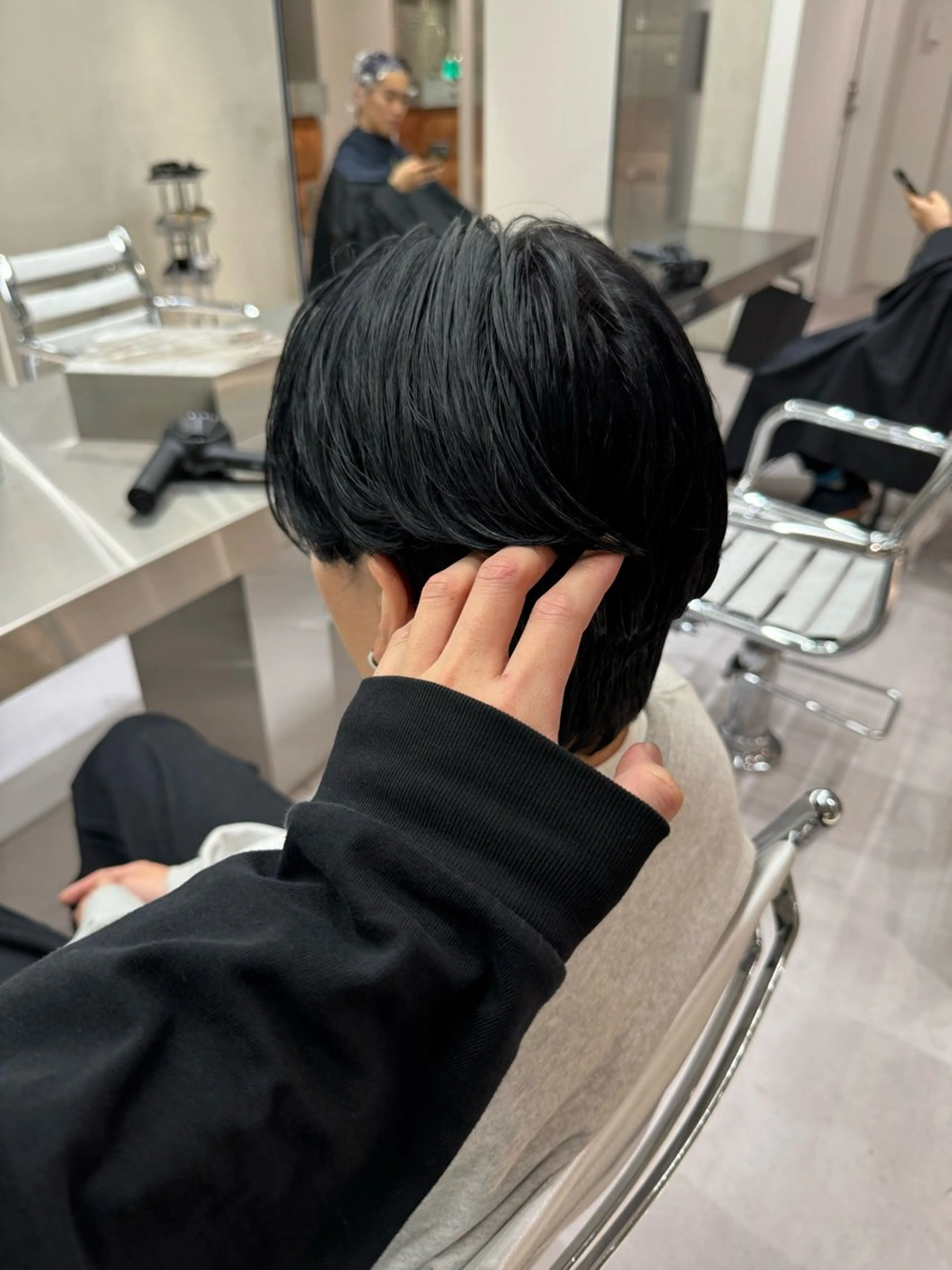 ショート パーマ メンズ fifth JINGUMAE所属・波巻きスパイラルパー マ/シャドウパーマ駿のヘアスタイル