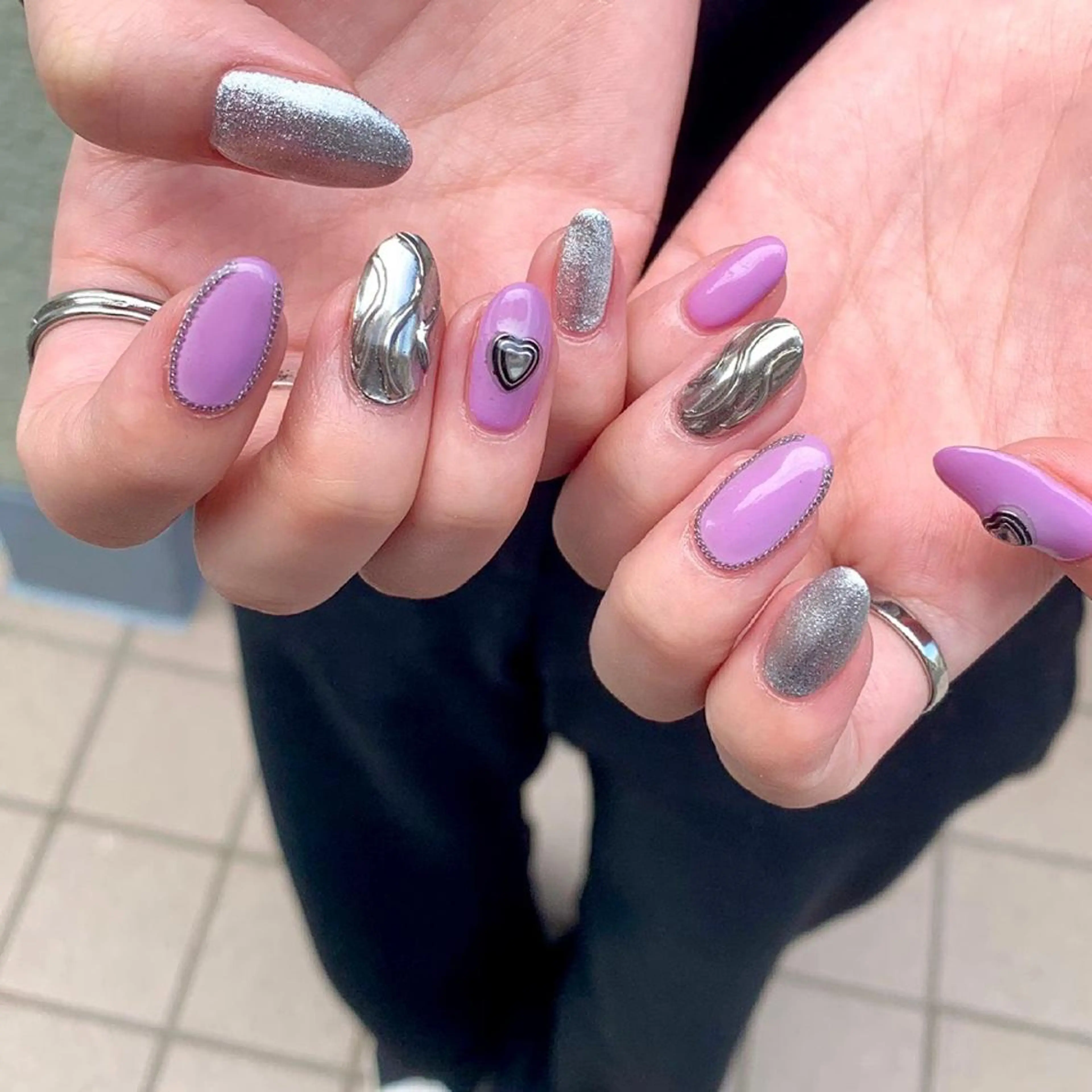 ネイル nailsalon Lithos所属・nailsalon Recontreのネイルデザイン